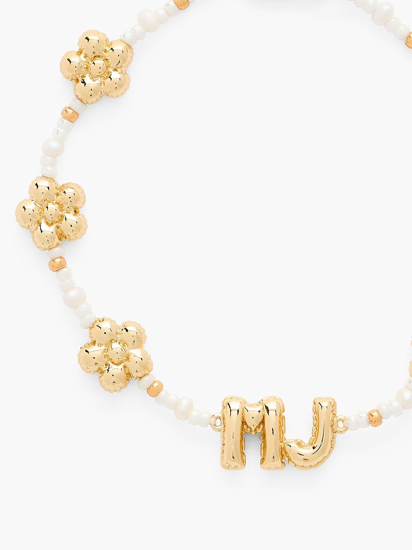 Image 3 of 3 of MARC JACOBS Balloon Beaded Bracelet - Gold