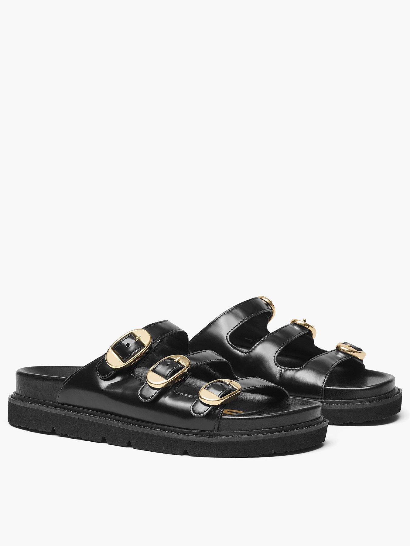 Image 3 of 5 of MARC JACOBS The Kiki Sliders - Black