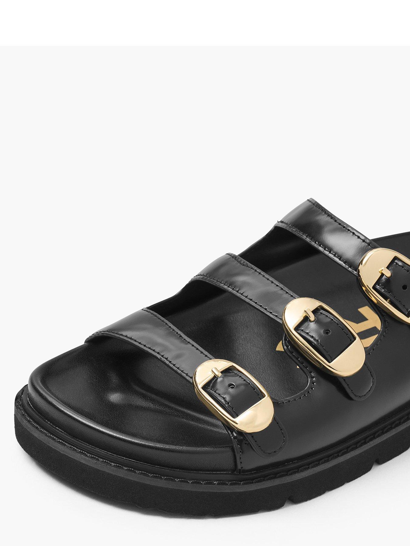 Image 4 of 5 of MARC JACOBS The Kiki Sliders - Black