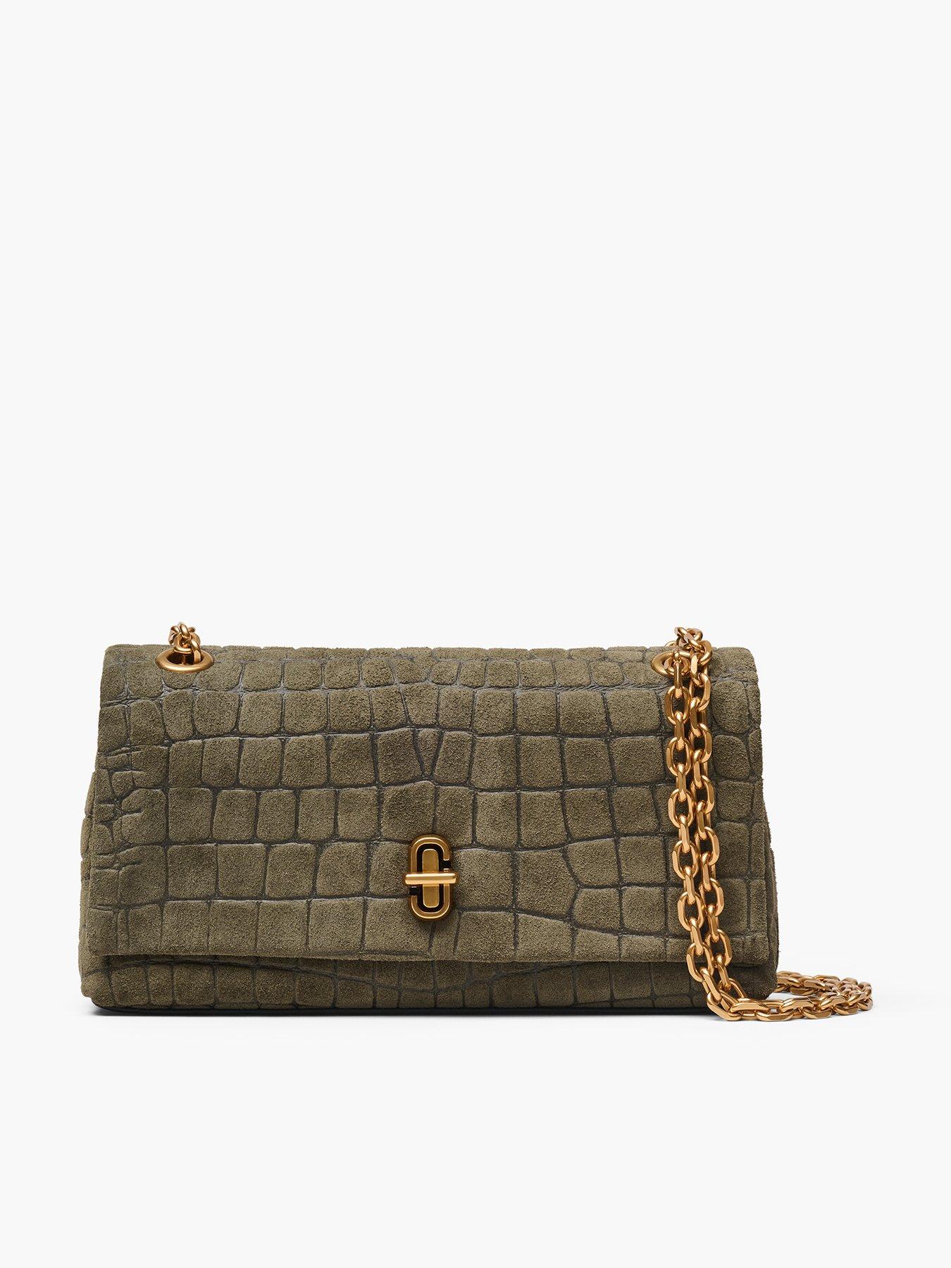 MARC JACOBS The Dual Chain Mini Bag - Croc