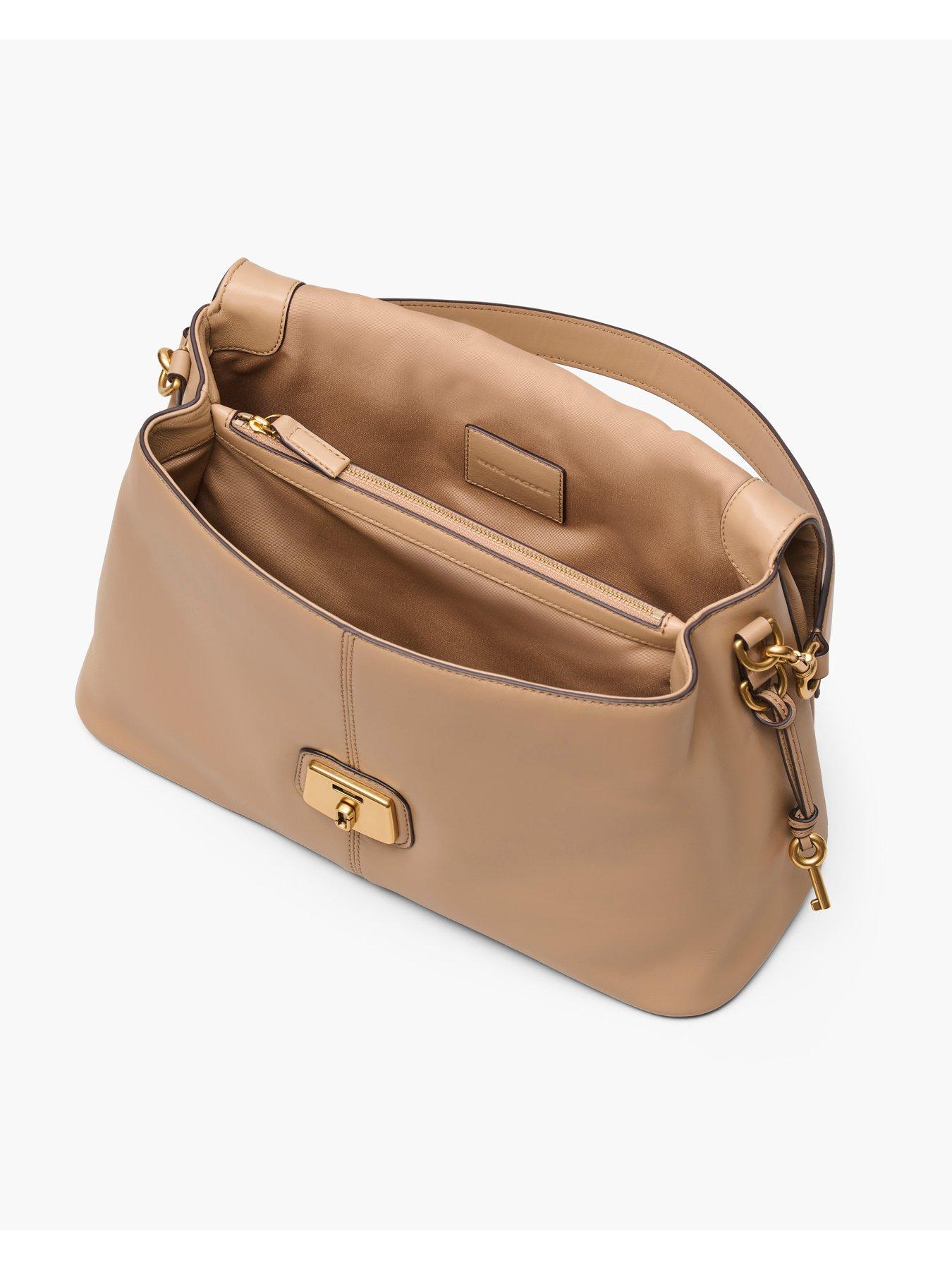 Image 4 of 5 of MARC JACOBS The Cristina Messenger Bag - Beige