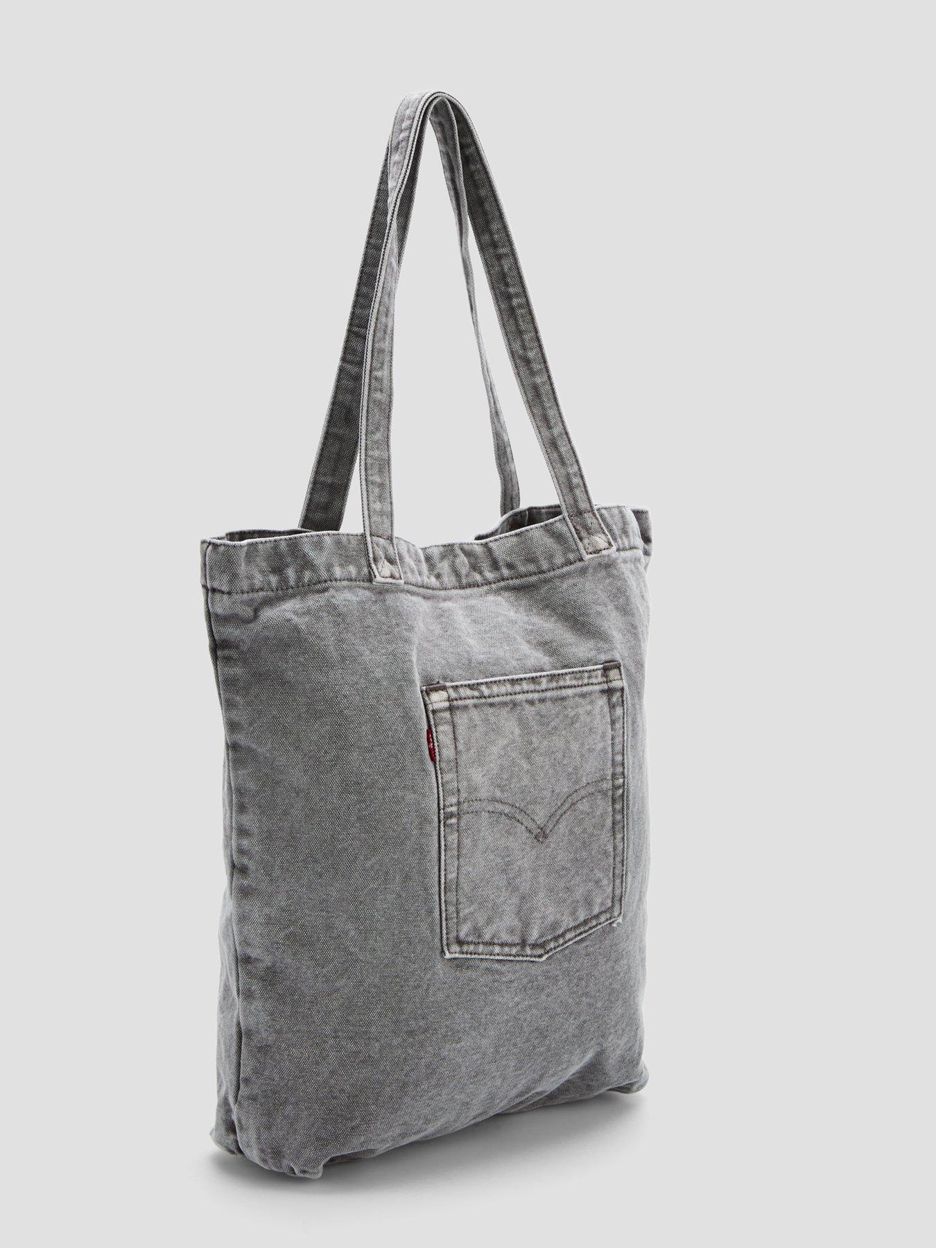 Image 2 of 5 of Levi's Back Pocket Tote Elevation - Sunshine Evening Grey