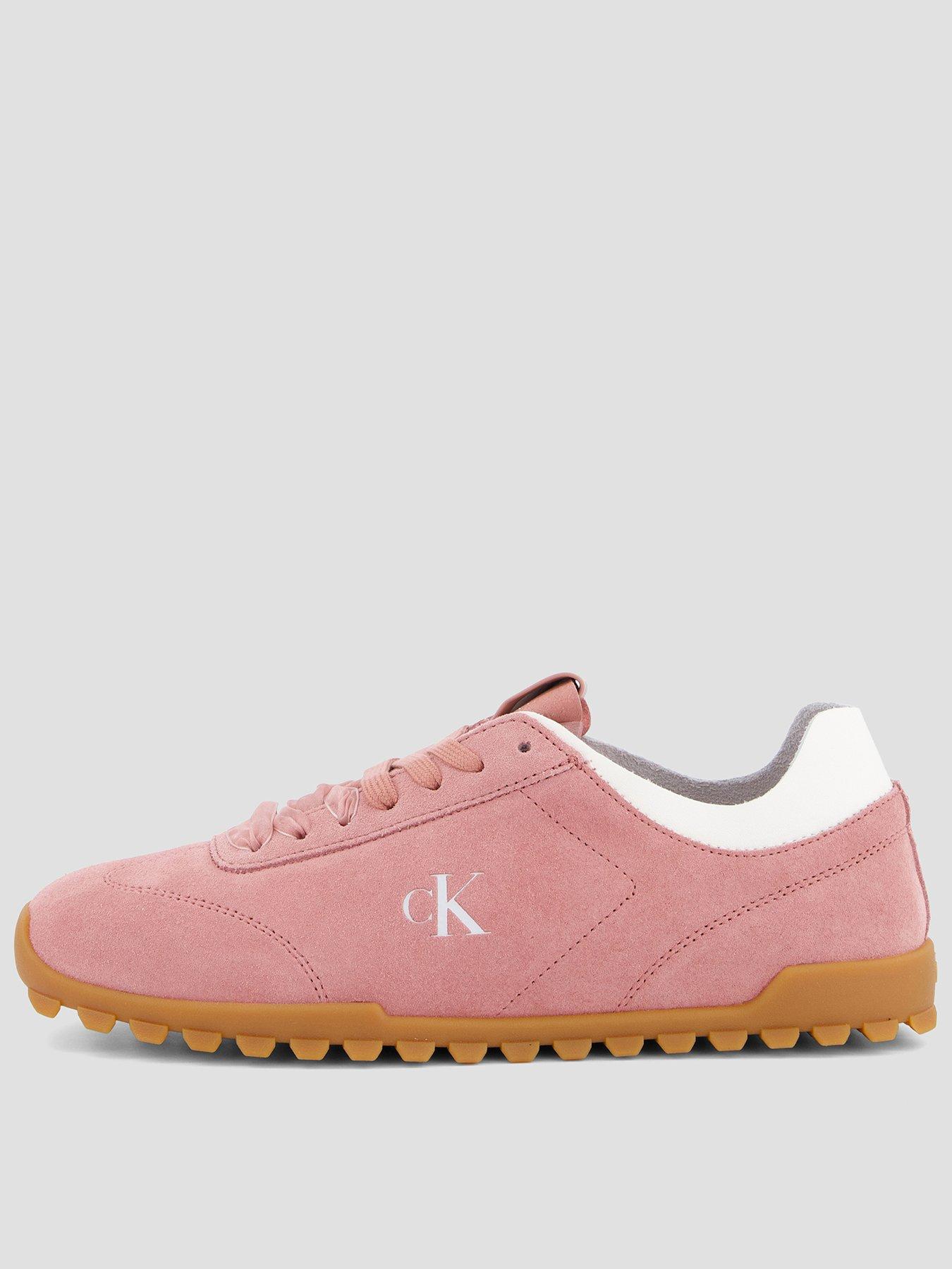 Calvin Klein Suede Trainer - Pink