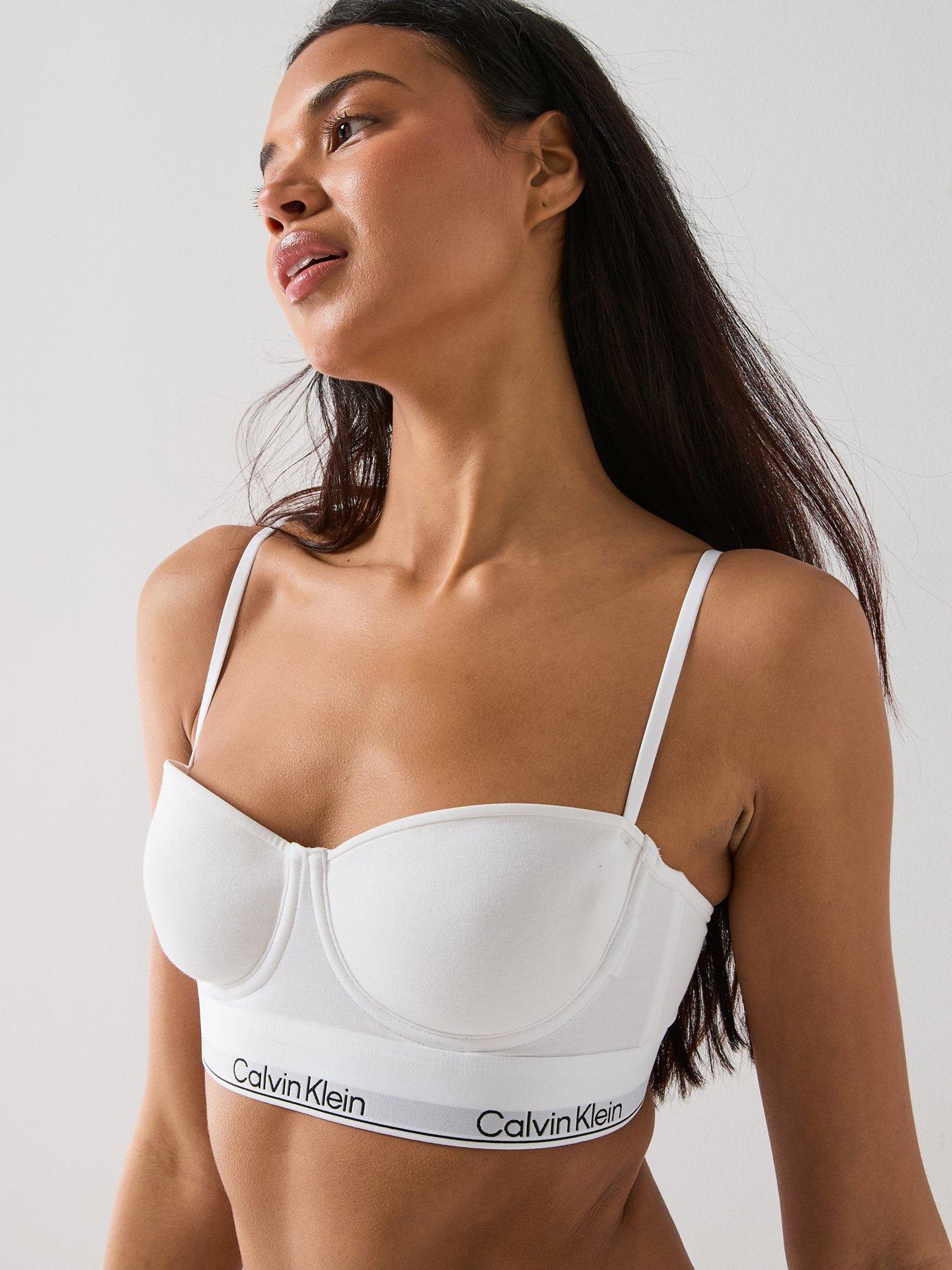 Calvin Klein Lightly Lined Balconette - White