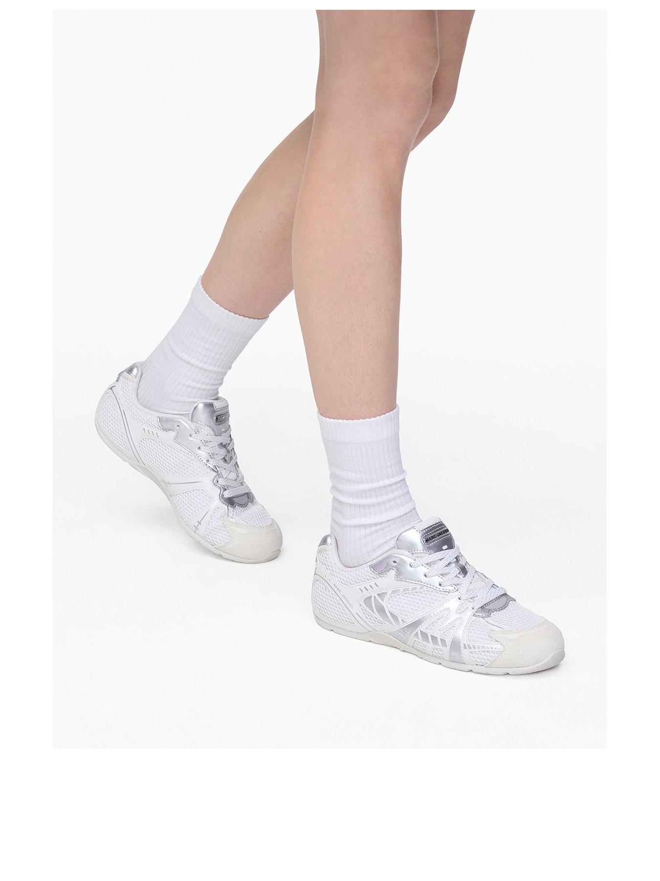 Image 2 of 6 of MARC JACOBS The '72 Spring Sneaker Trainers - White