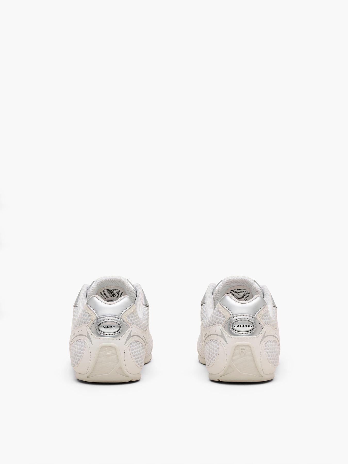 Image 6 of 6 of MARC JACOBS The '72 Spring Sneaker Trainers - White