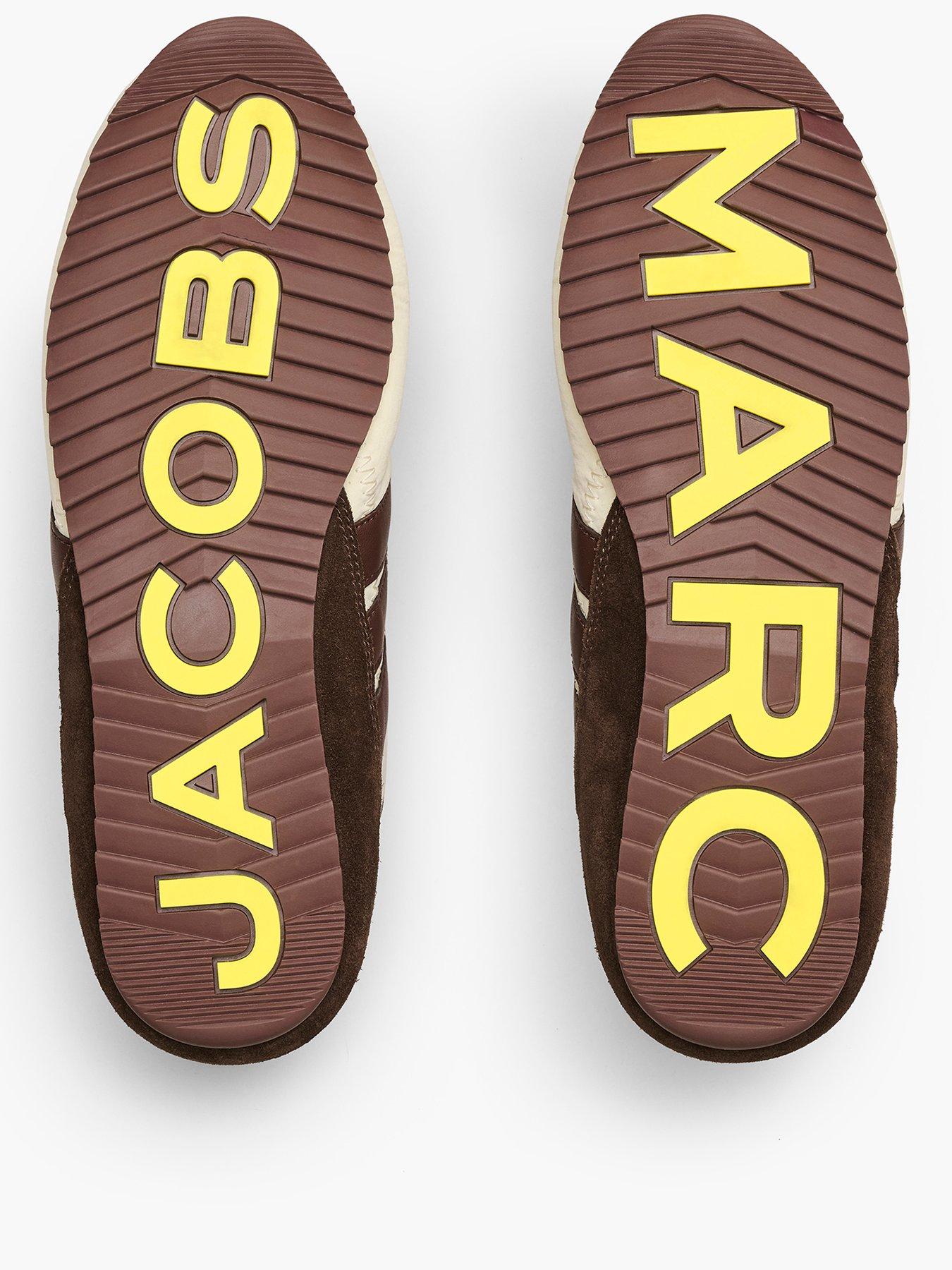 Image 3 of 5 of MARC JACOBS The 400 Bleecker Runner Trainers - Brown