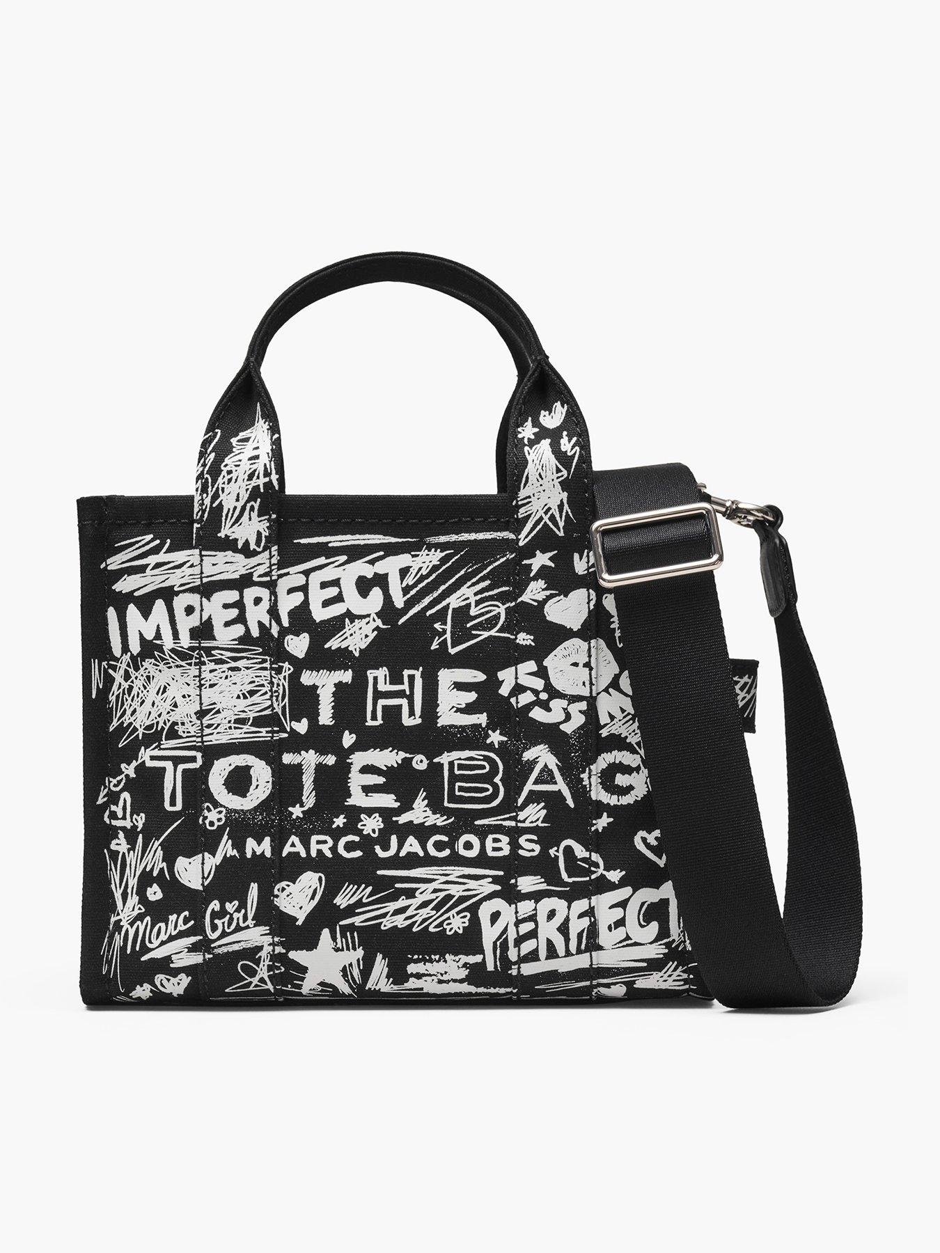 MARC JACOBS The Small Scribble Tote Bag - Black