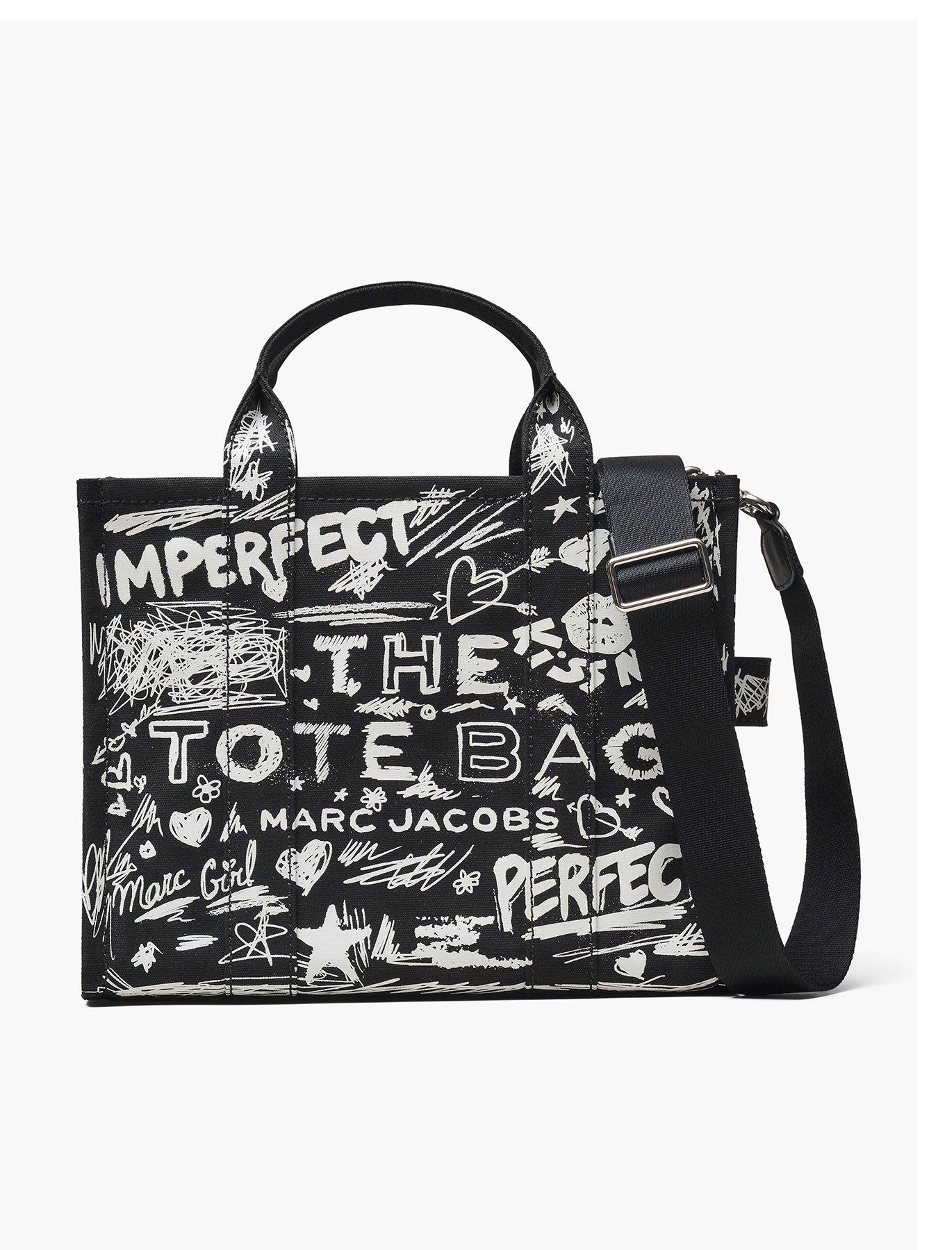 MARC JACOBS The Medium Scribble Tote Bag - Black