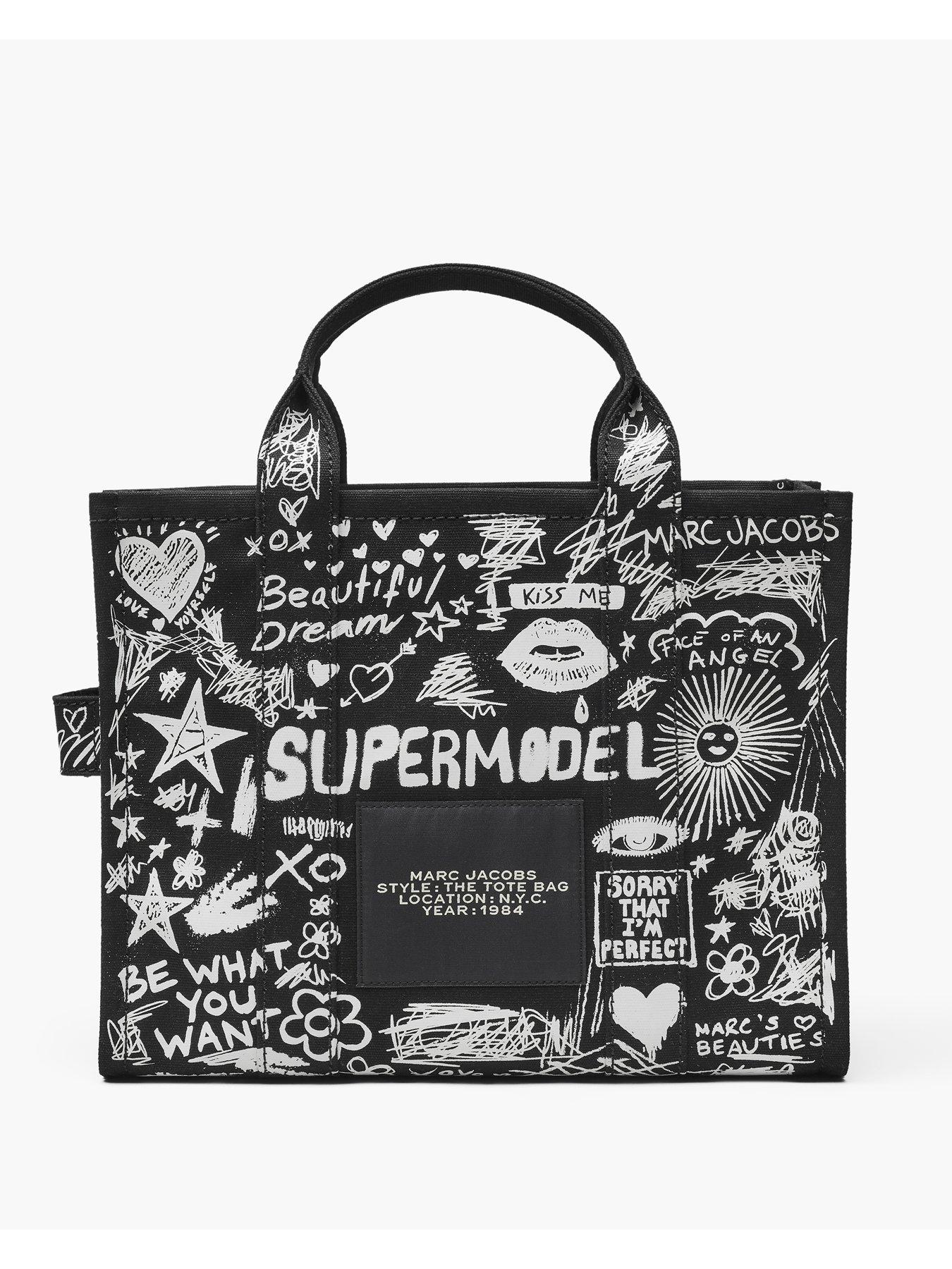 Image 2 of 4 of MARC JACOBS THE MEDIUM SCRIBBLE TOTE