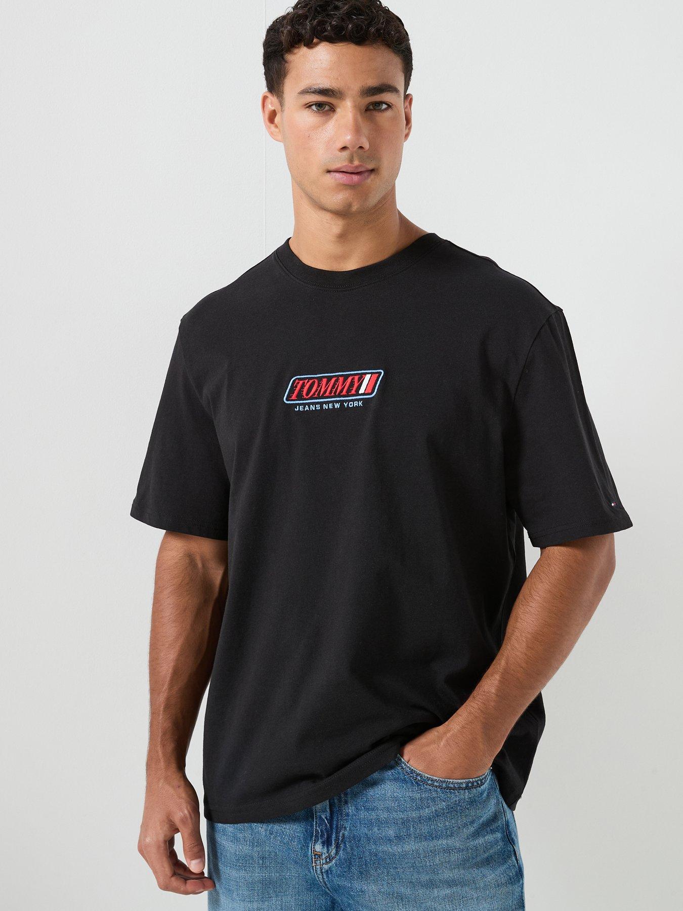 Tommy Jeans 90s Vintage LA T-Shirt - Black