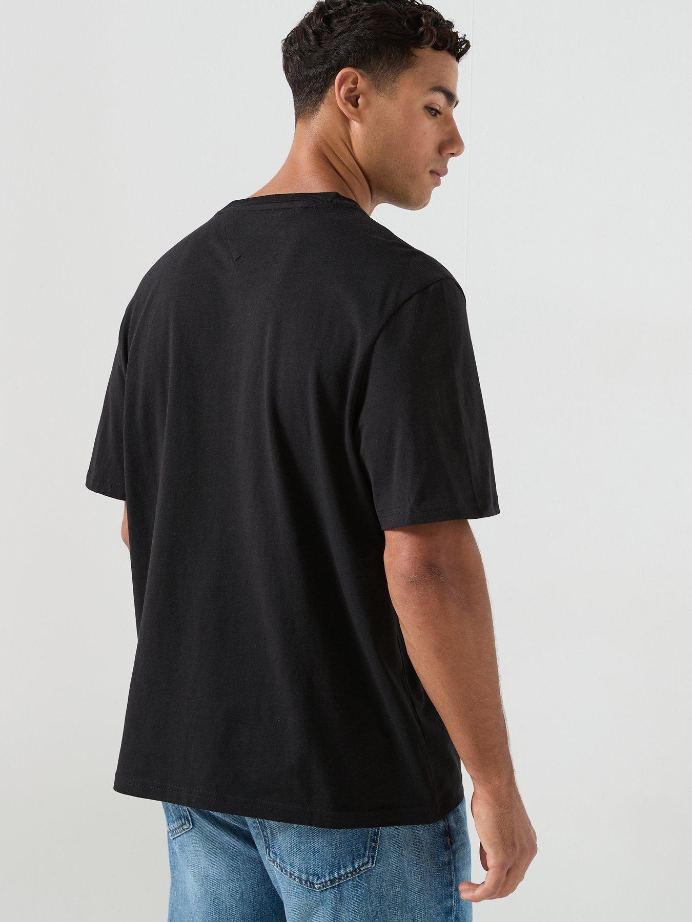 Image 2 of 5 of Tommy Jeans 90s Vintage LA T-Shirt - Black