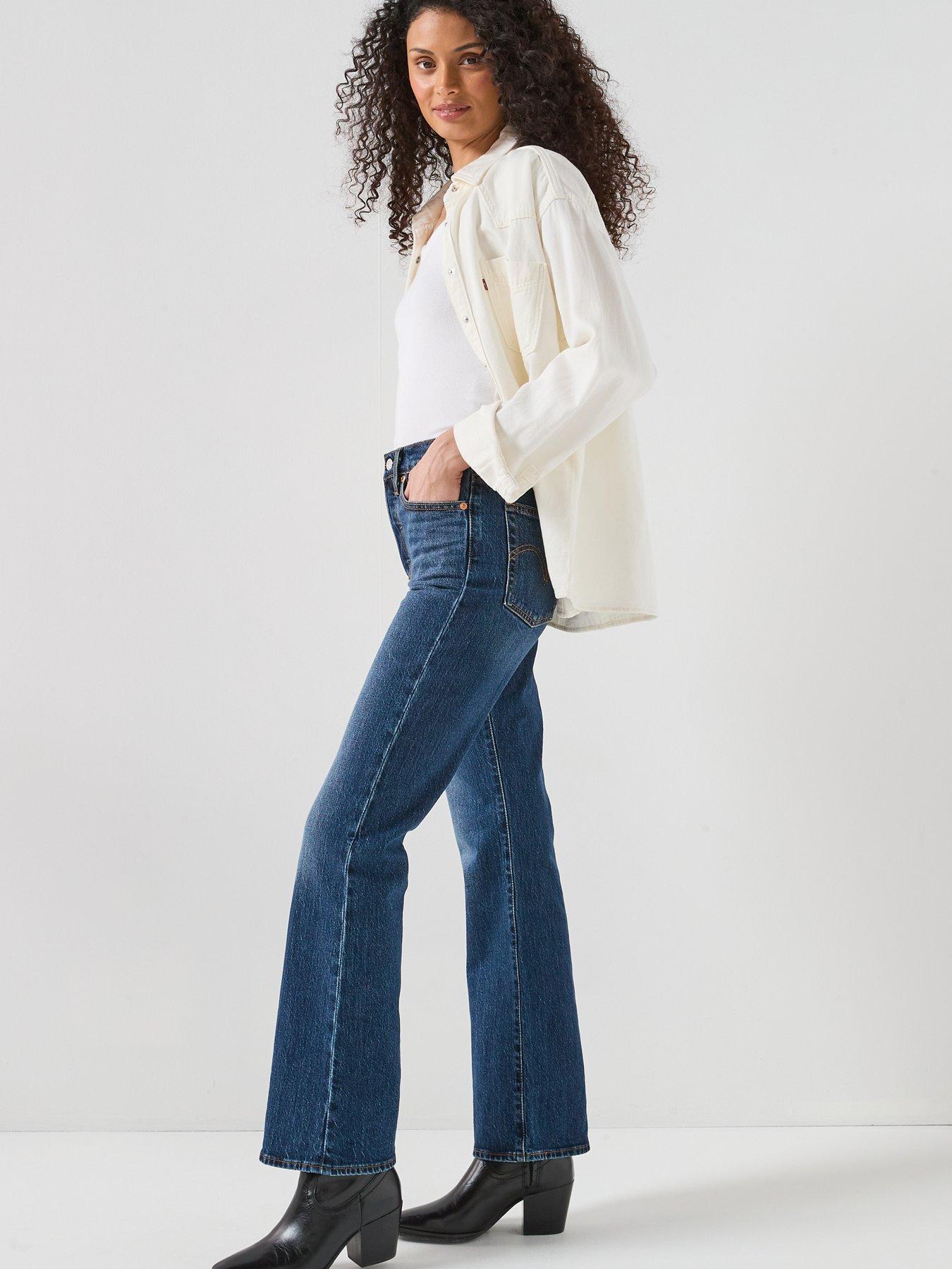 Tijdloze Jeans Bootcut Levi's Dames Jeans Classic Bootcut - Tijdloze Bootcut Fit Voor Een Stijlvolle Look Bootcut Denim