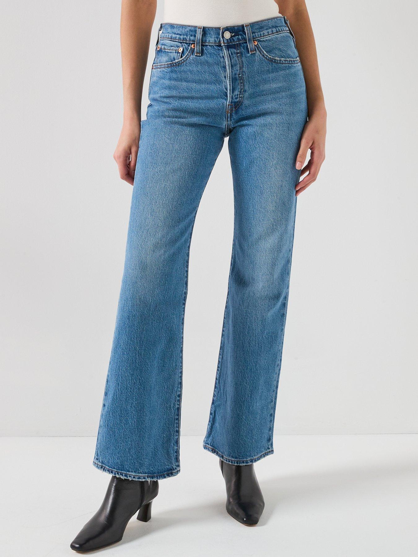 Levi's Wedgie Bootcut Jeans, Blue, Size 29, Inside Leg 30, Women