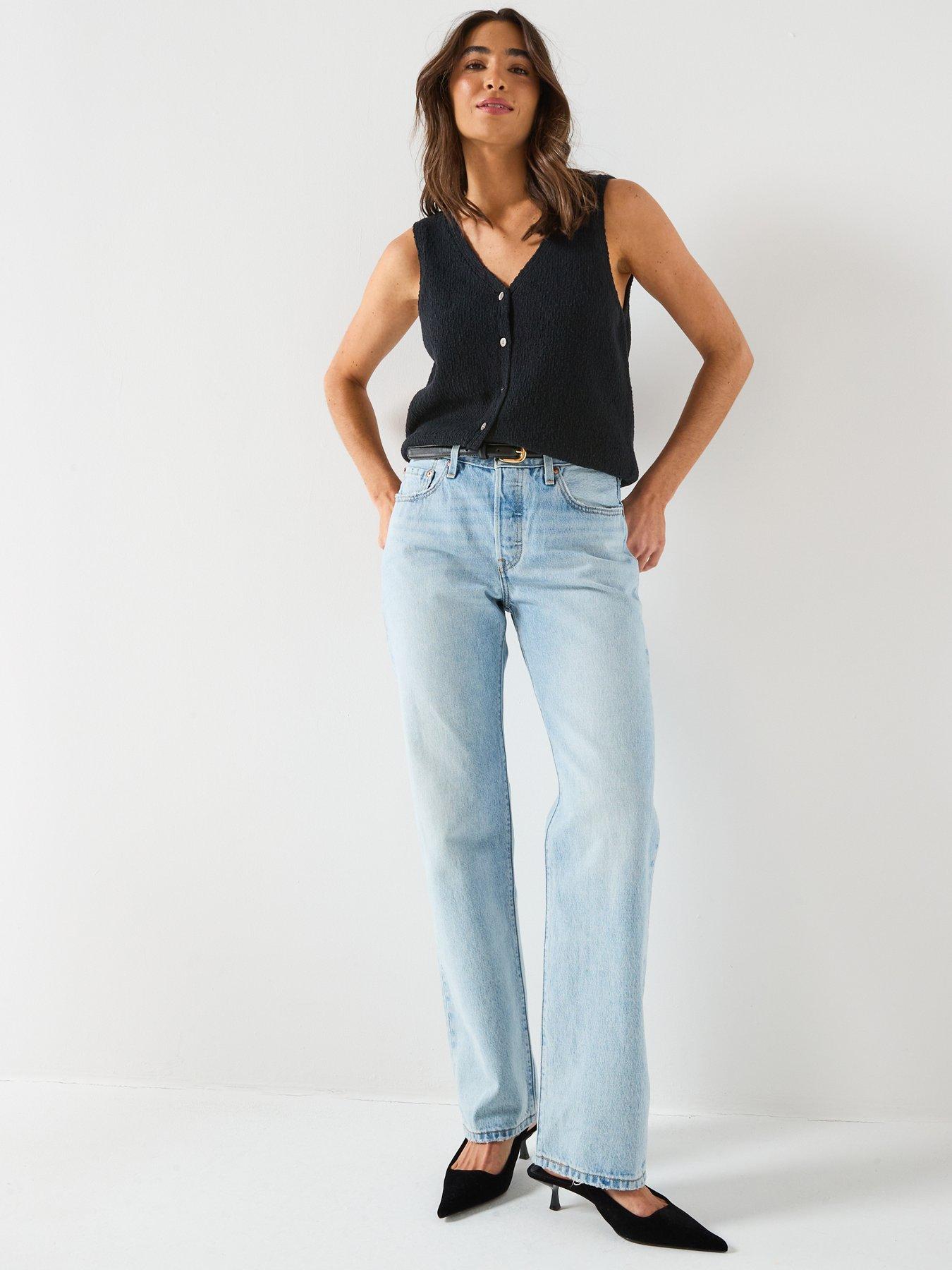 Image 5 of 6 of Levi's Helen Mini Boucle Vest - Black