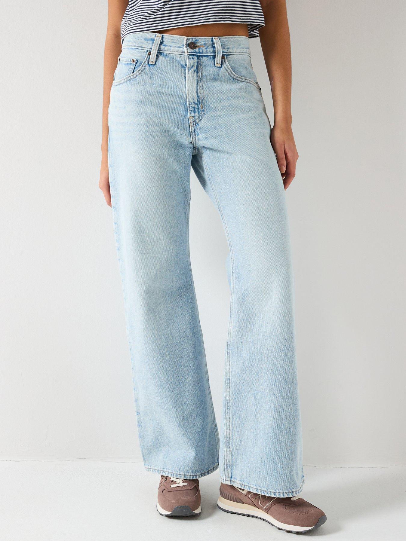 Levi's Middy Loose Boot Jeans - Blue