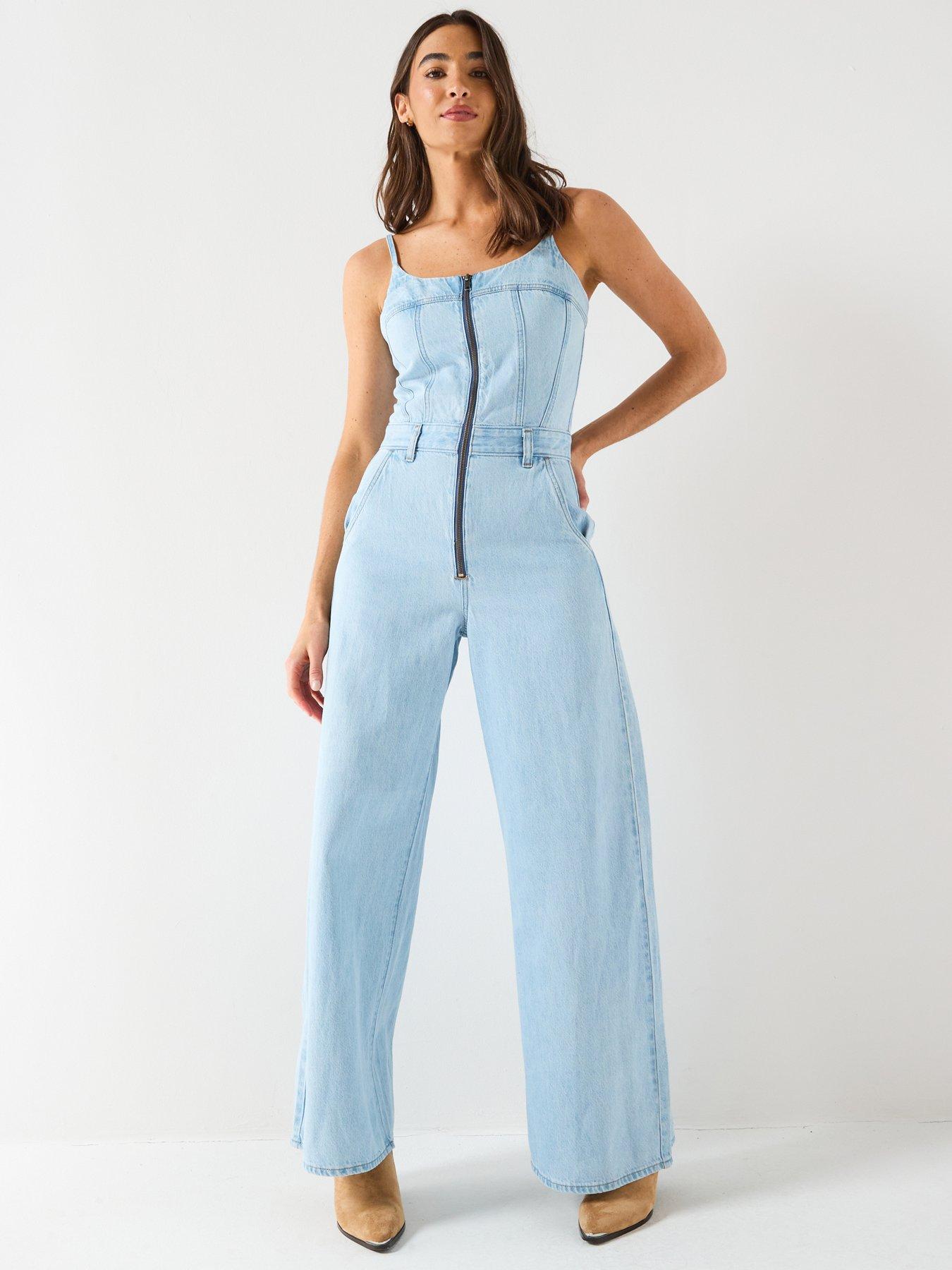 Levi's Bustier Jumpsuit - Blue