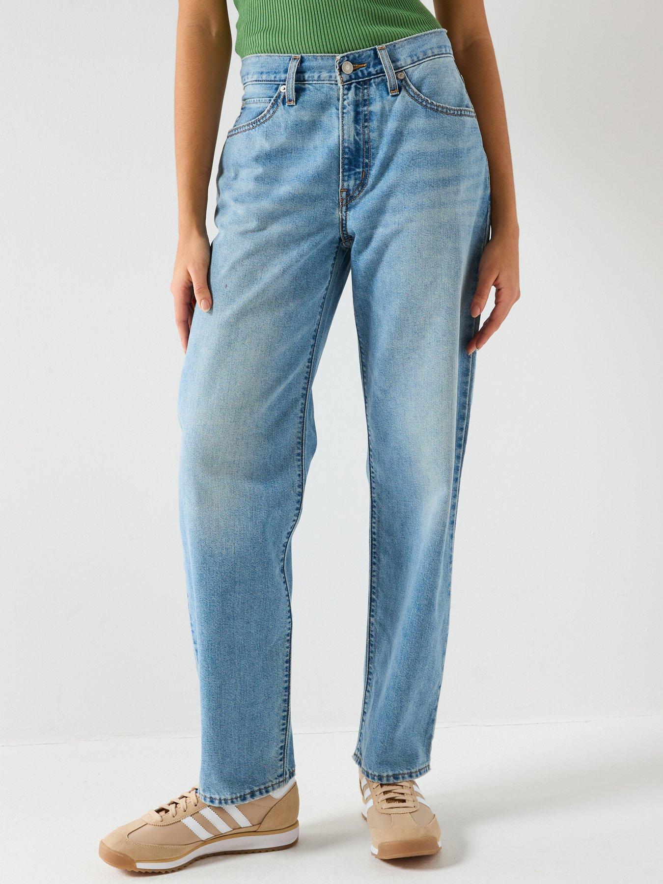 Levi's 94 Baggy, Blue, Size 26, Inside Leg 31, Women