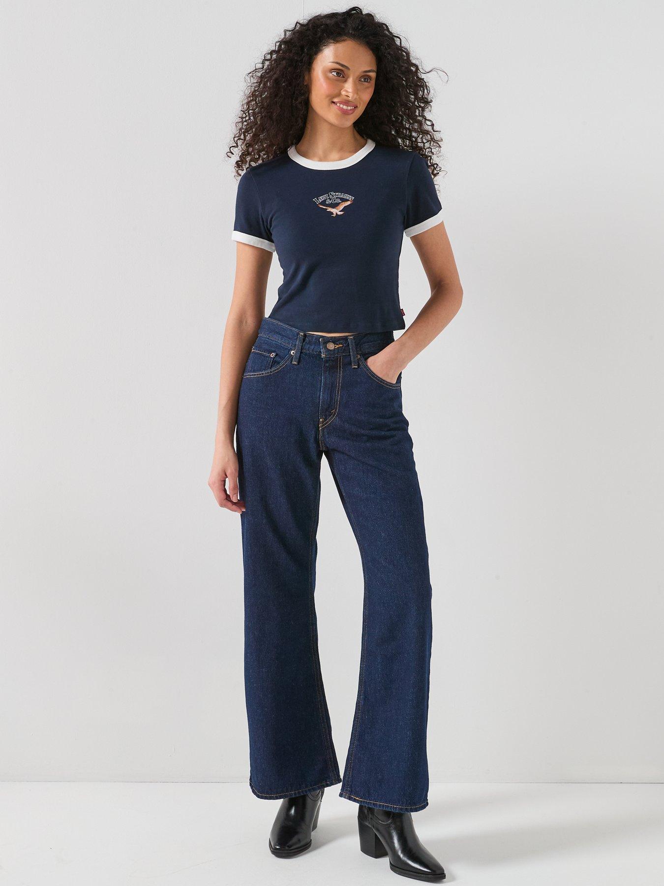 Image 3 of 6 of Levi's Loose Boot Cut Jeans - Black