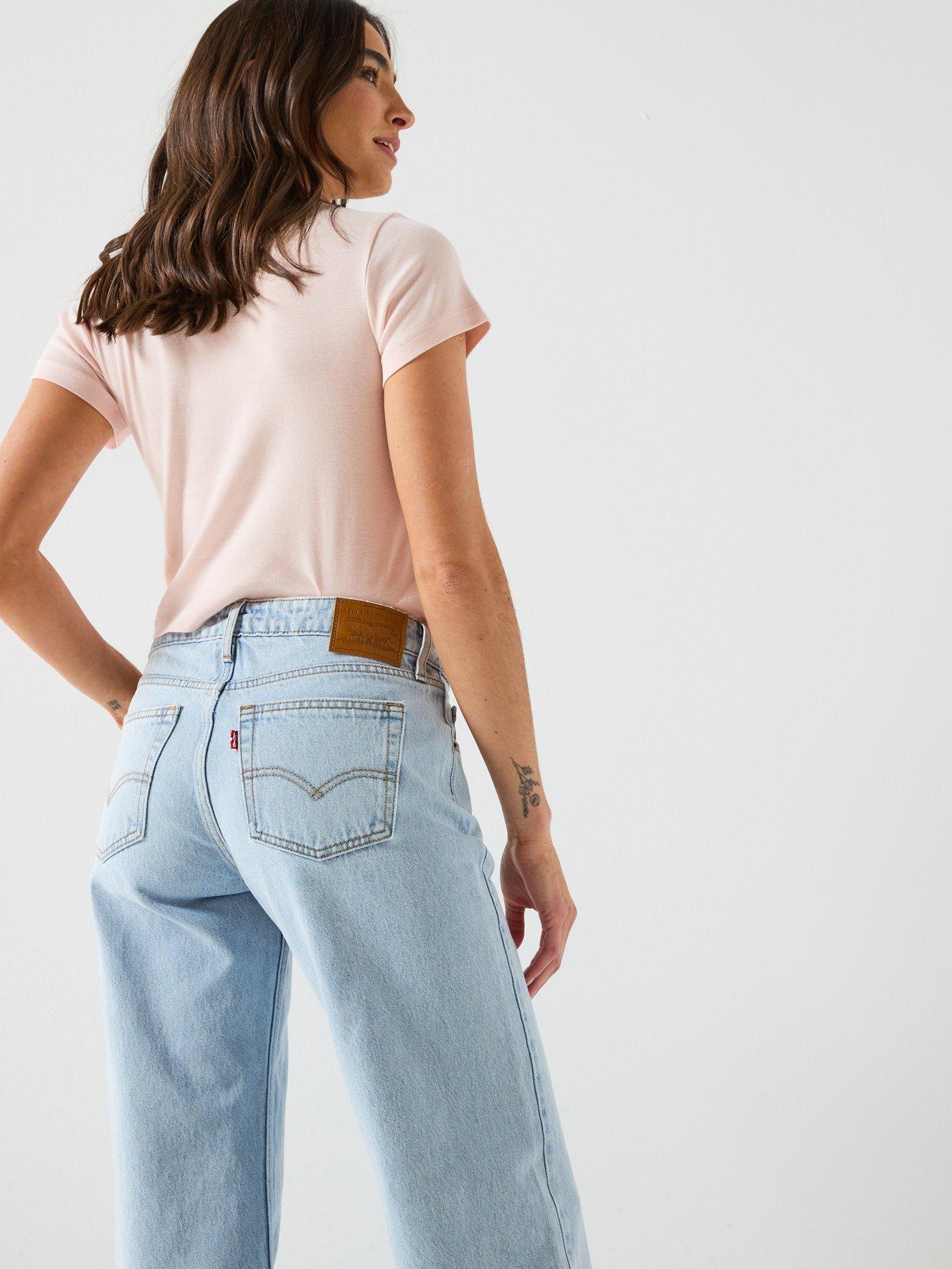 Image 6 of 6 of Levi's Low Loose Jeans - Blue