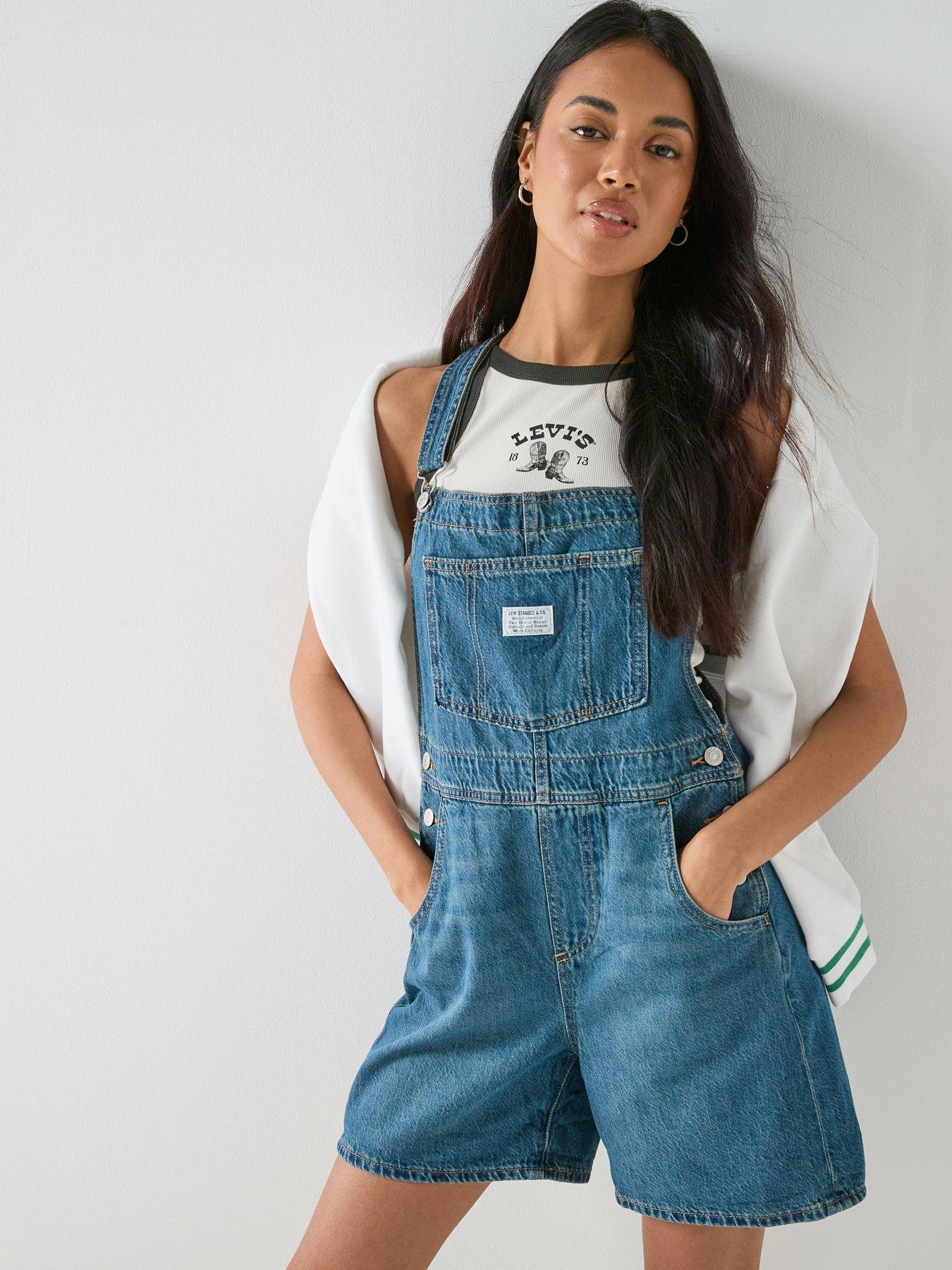 Levi'S Vintage Denim Shortall - Blue