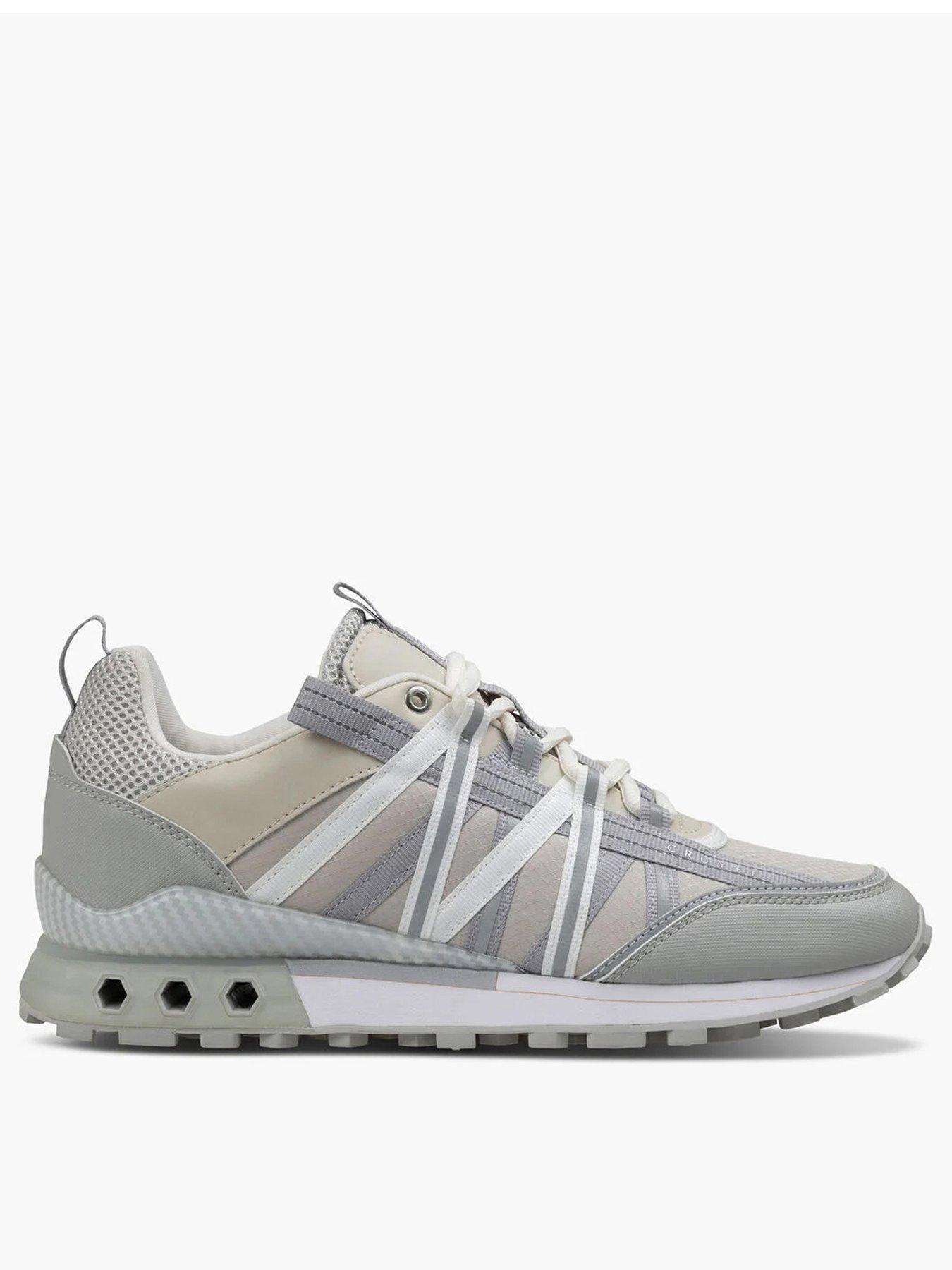 CRUYFF Fearia Hex-Tech Trainers - Light Grey