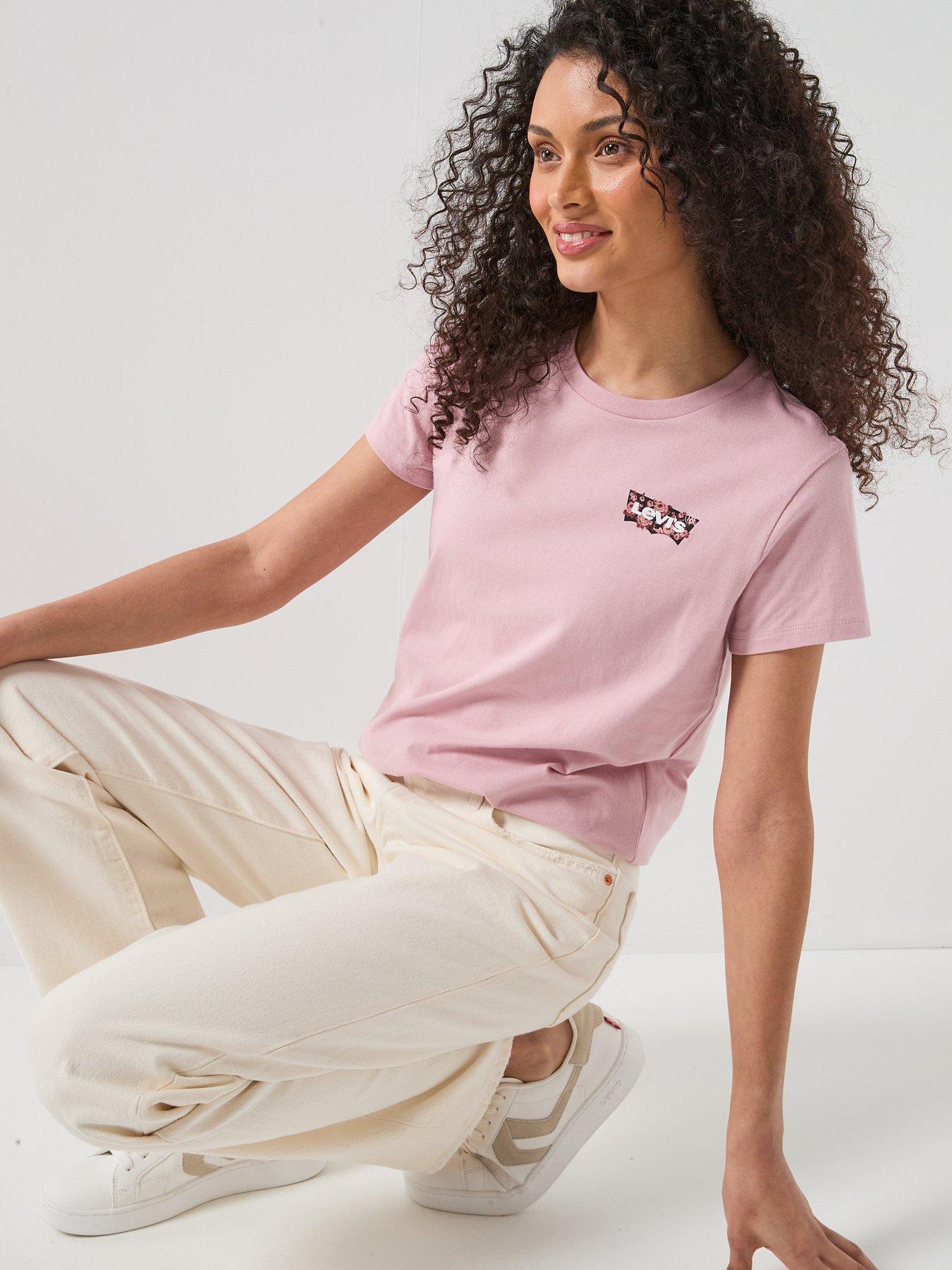 Image 4 of 6 of Levi's The Perfect Tee Pinks - Pink