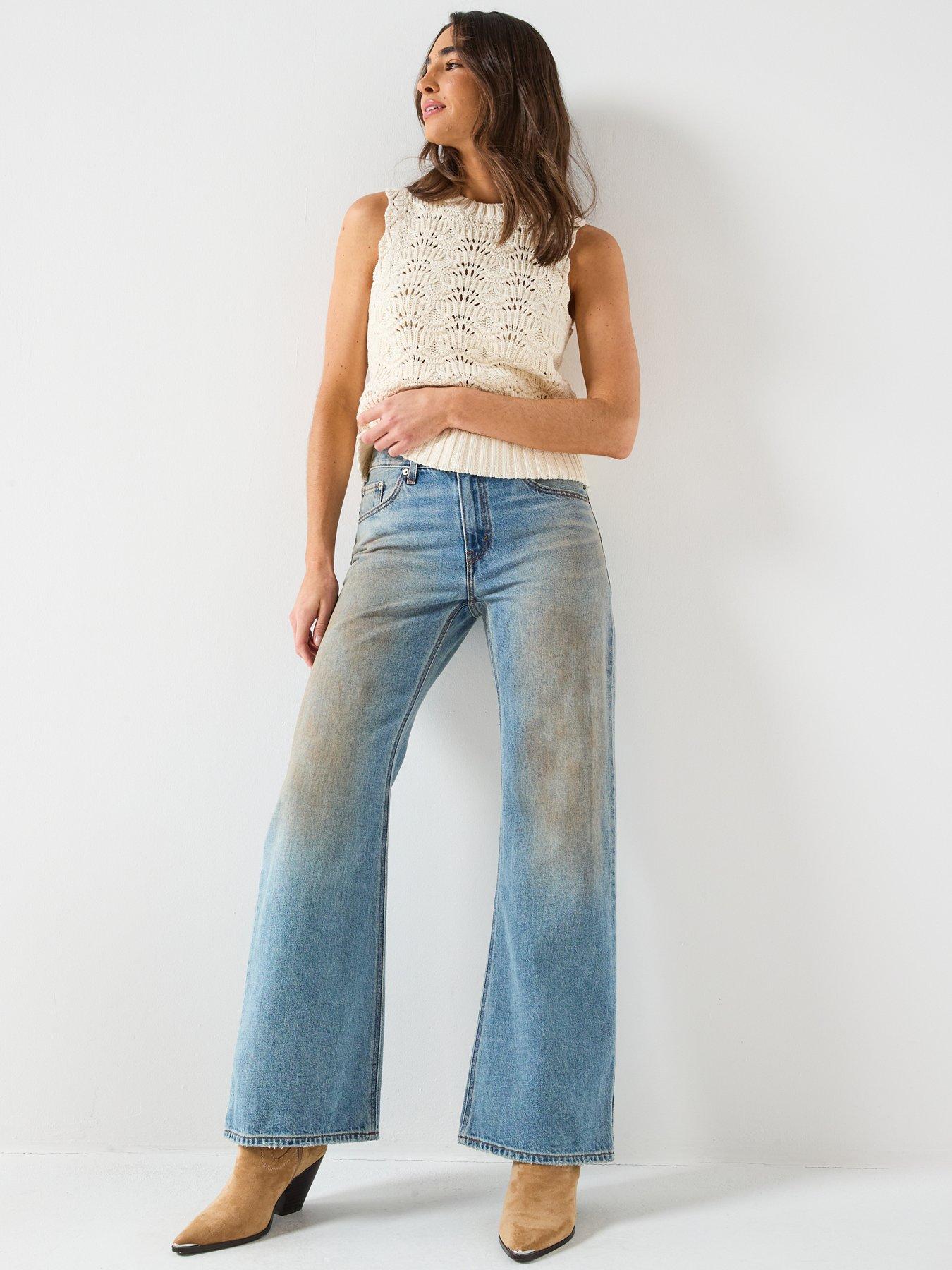 Image 5 of 6 of Levi's Hope Crochet Tank - Beige