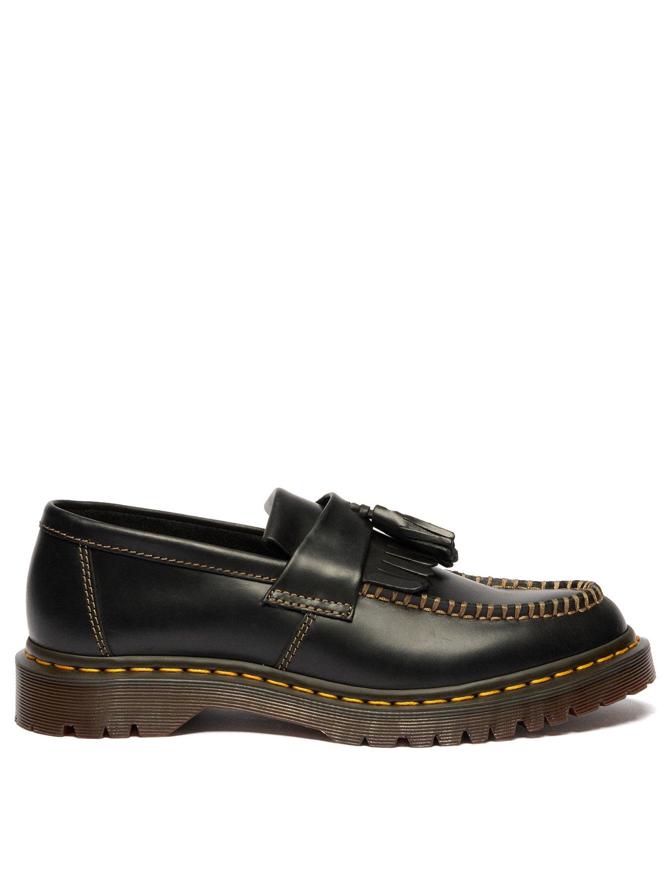 Dr Martens Dr Adrian Ben Leather Tassel Loafer - Black
