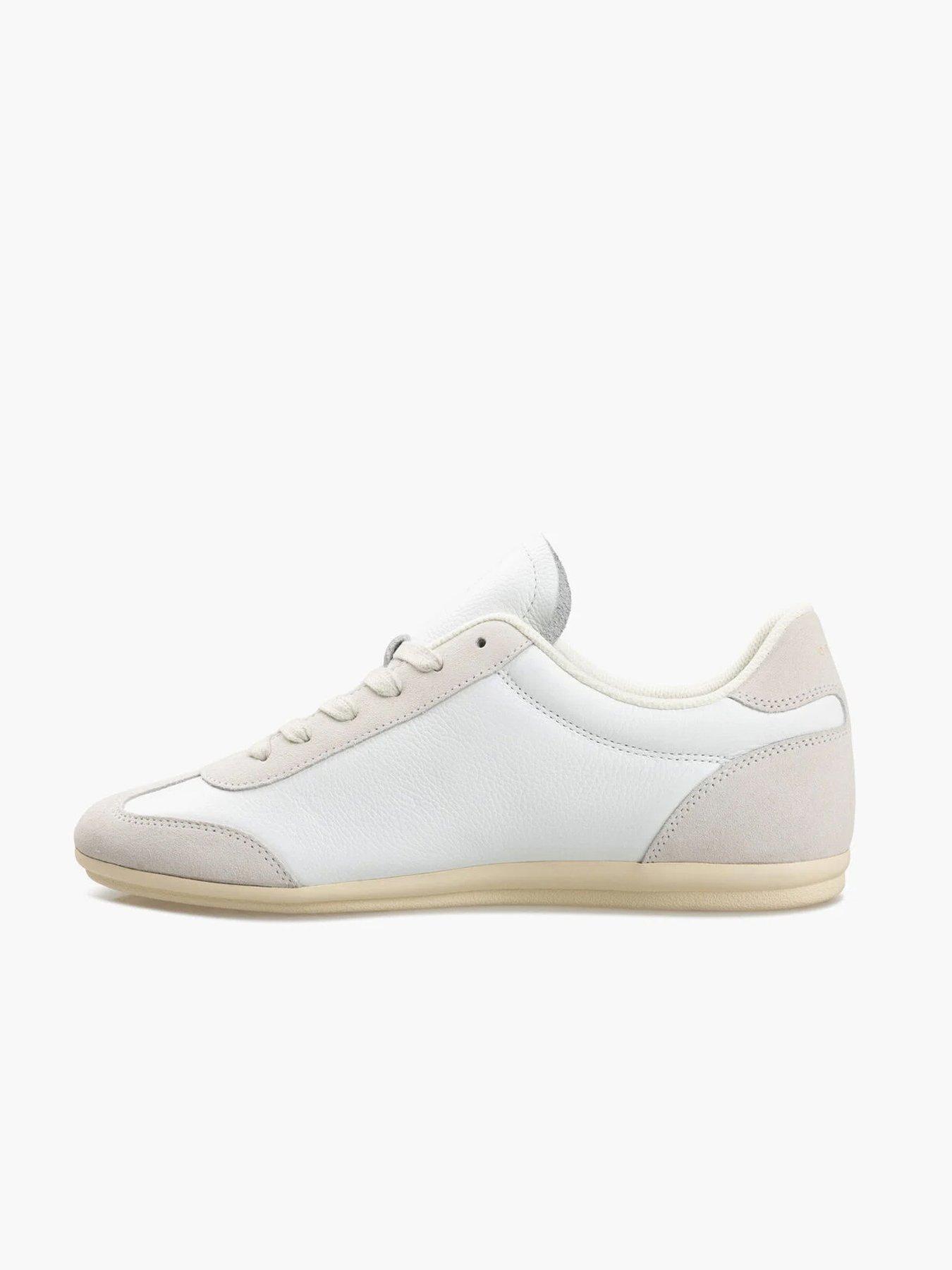 Image 7 of 7 of CRUYFF Recopa Low Profile Tumbled Suede Trainers - White