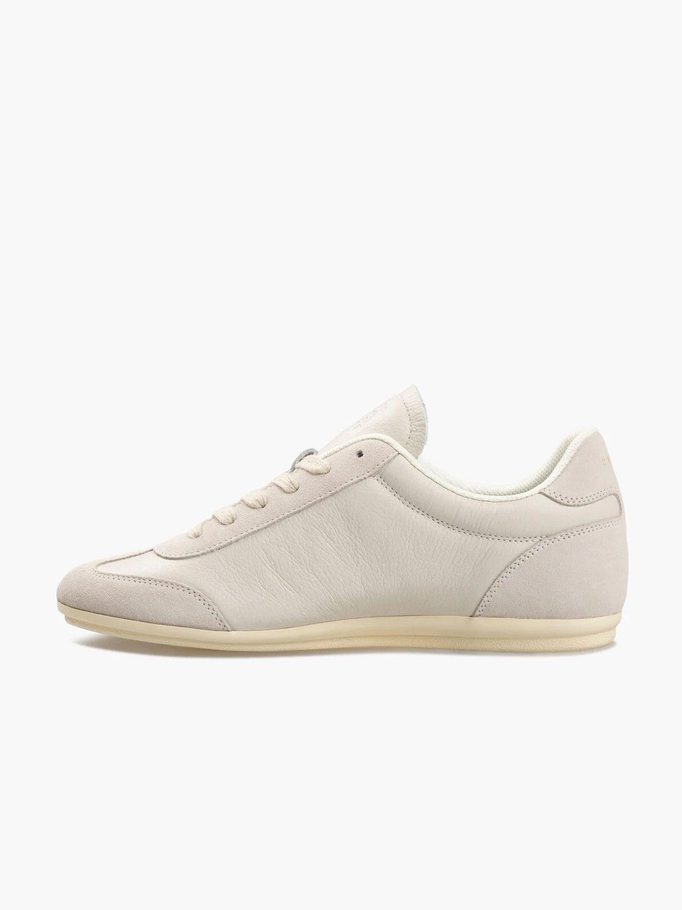 Image 7 of 7 of CRUYFF Recopa Low Profile Tumbled Suede Trainers - Off White