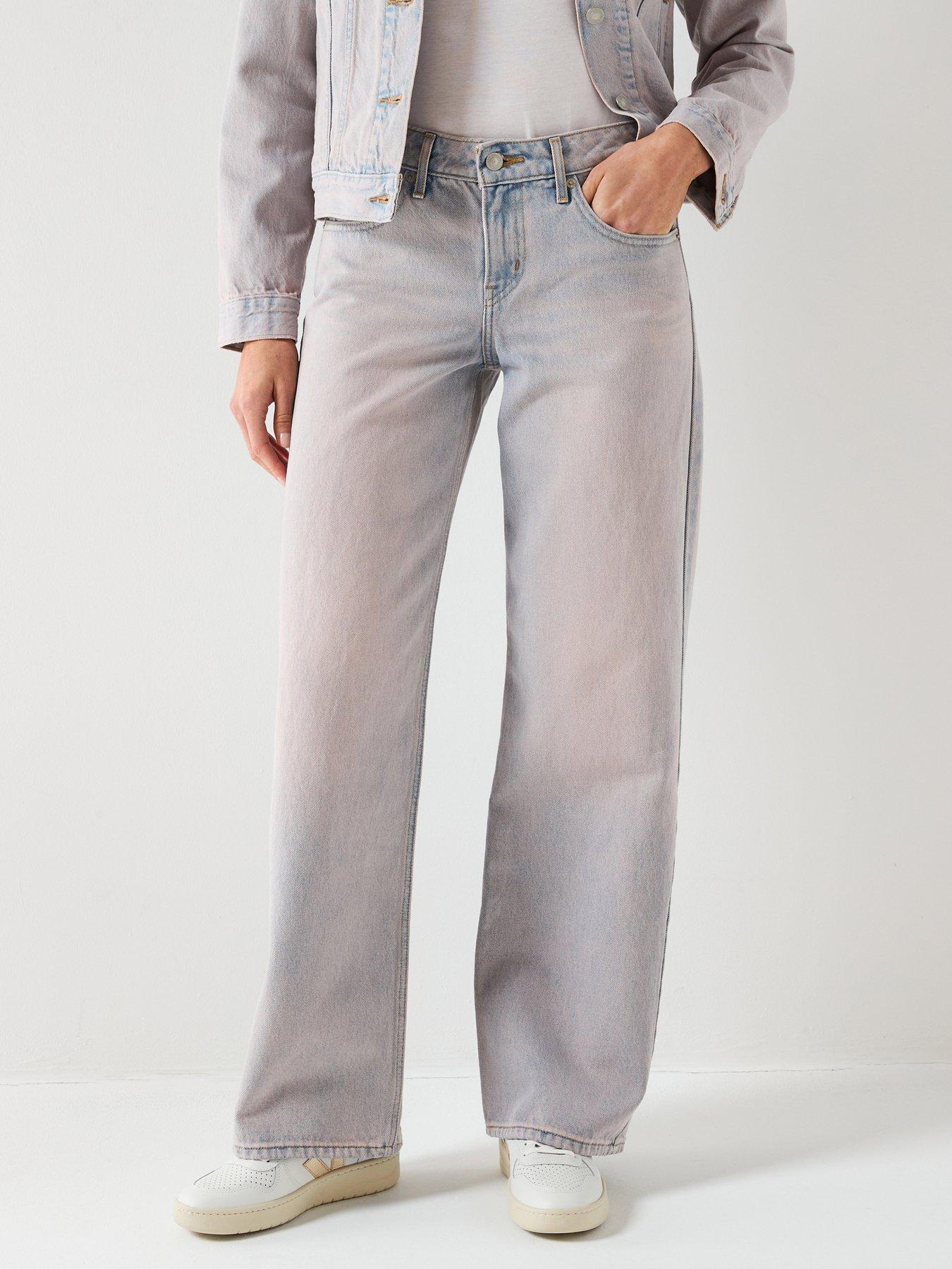 Levi's Low Loose, Light Pink, Size 31, Inside Leg 30, Women