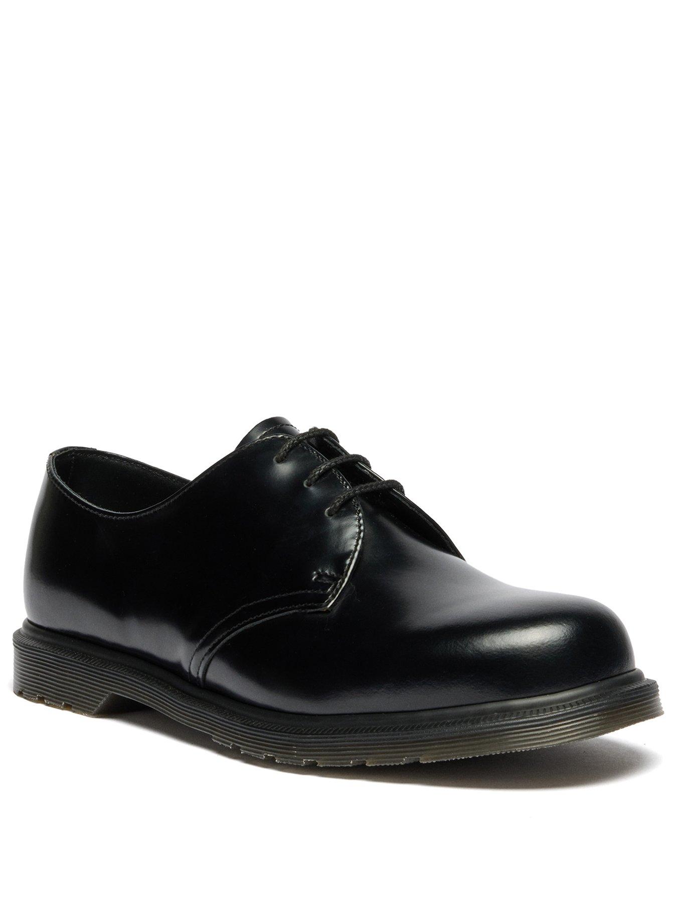 Image 2 of 7 of Dr Martens Mayfare Polished Smooth Lace Up Shoe - Black