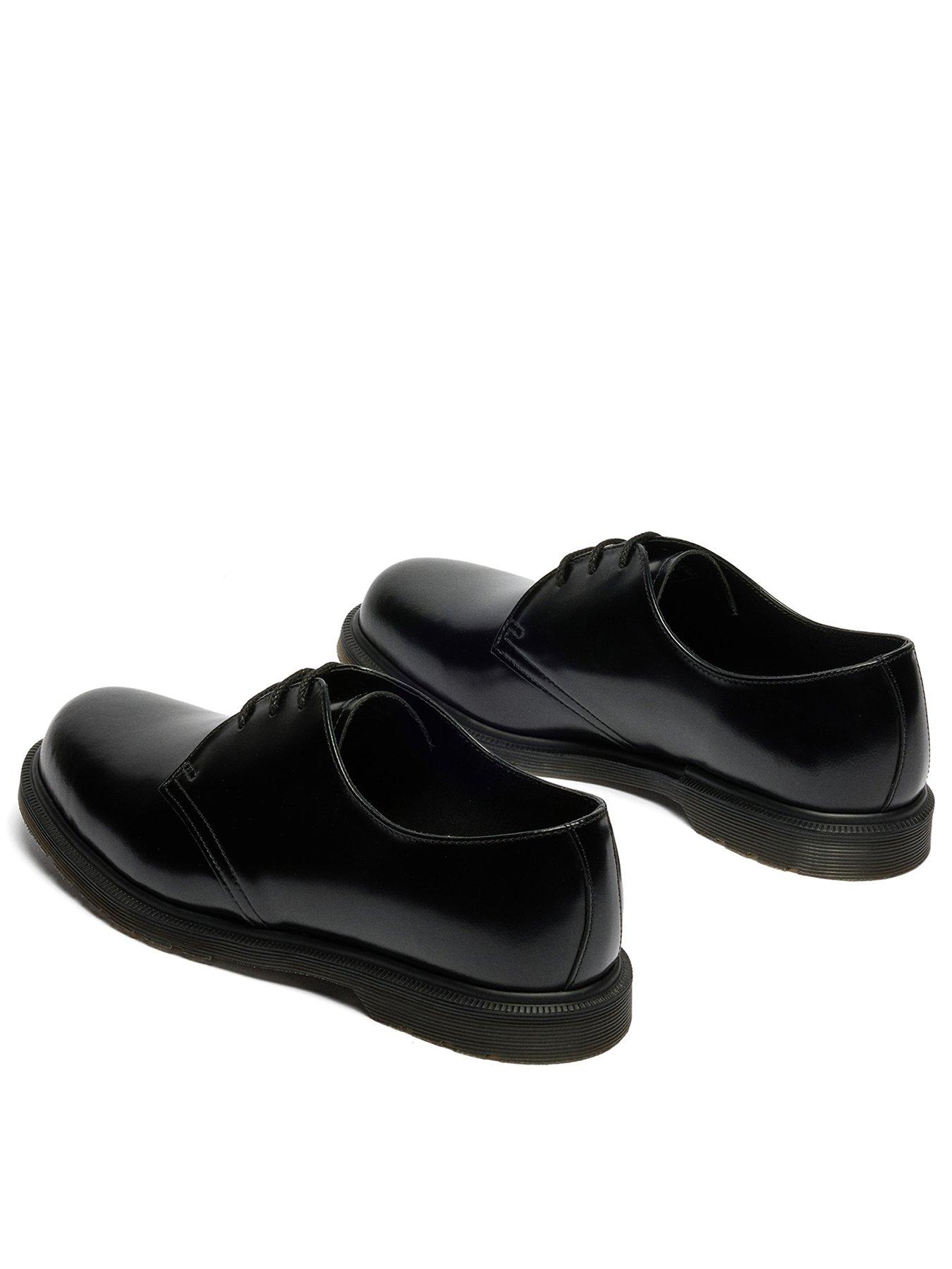 Image 3 of 7 of Dr Martens Mayfare Polished Smooth Lace Up Shoe - Black