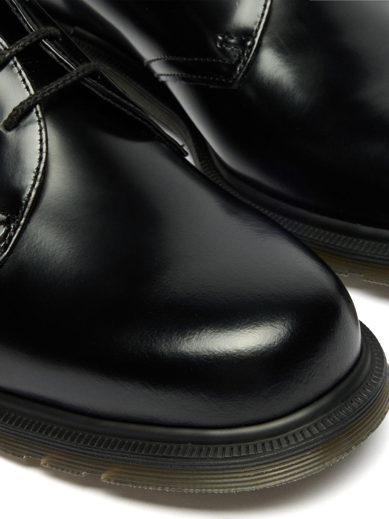 Image 7 of 7 of Dr Martens Mayfare Polished Smooth Lace Up Shoe - Black