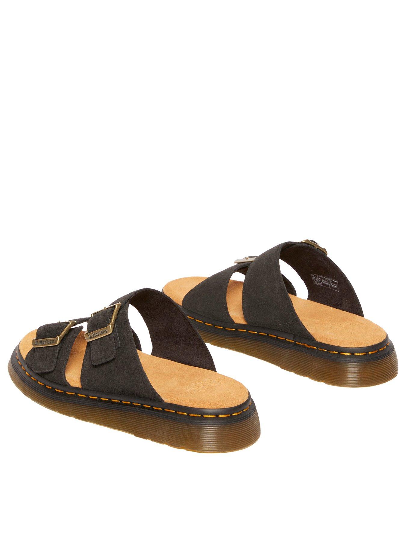 Image 3 of 7 of Dr Martens Dr. Martens Josef Buckled Suede Slip On Sandal