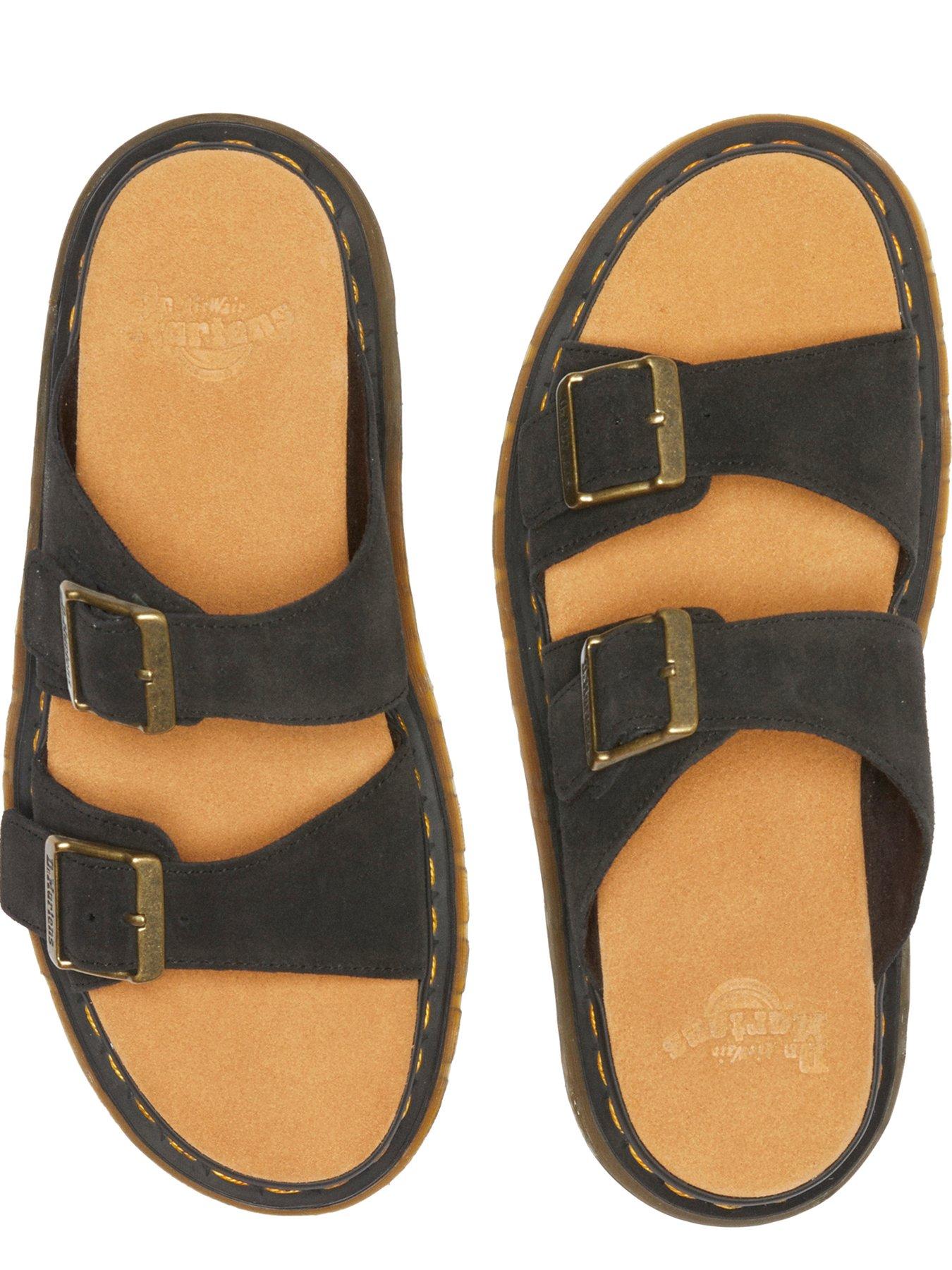 Image 4 of 7 of Dr Martens Dr. Martens Josef Buckled Suede Slip On Sandal