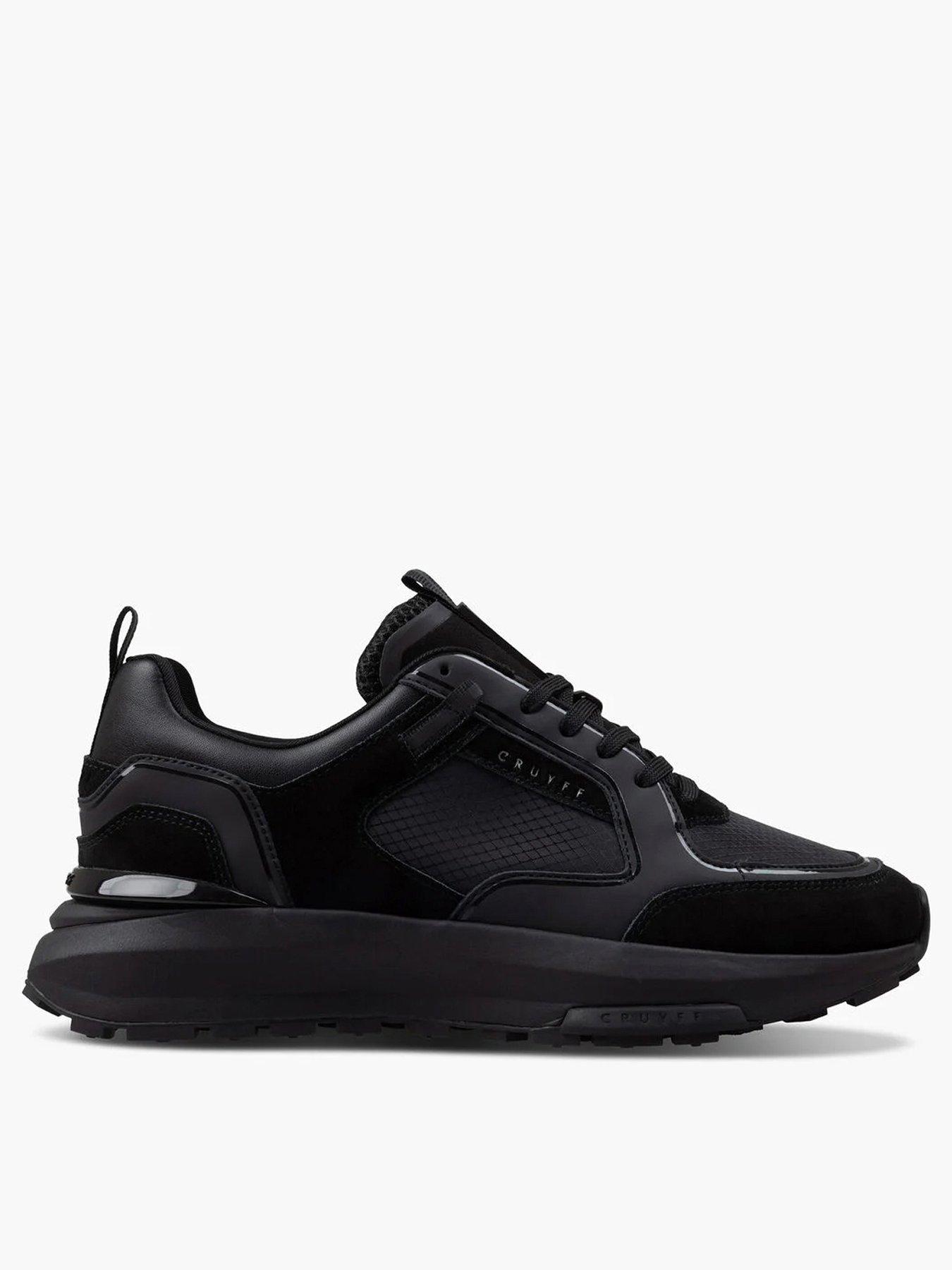 Image 1 of 5 of CRUYFF Rayado Trainers - Black