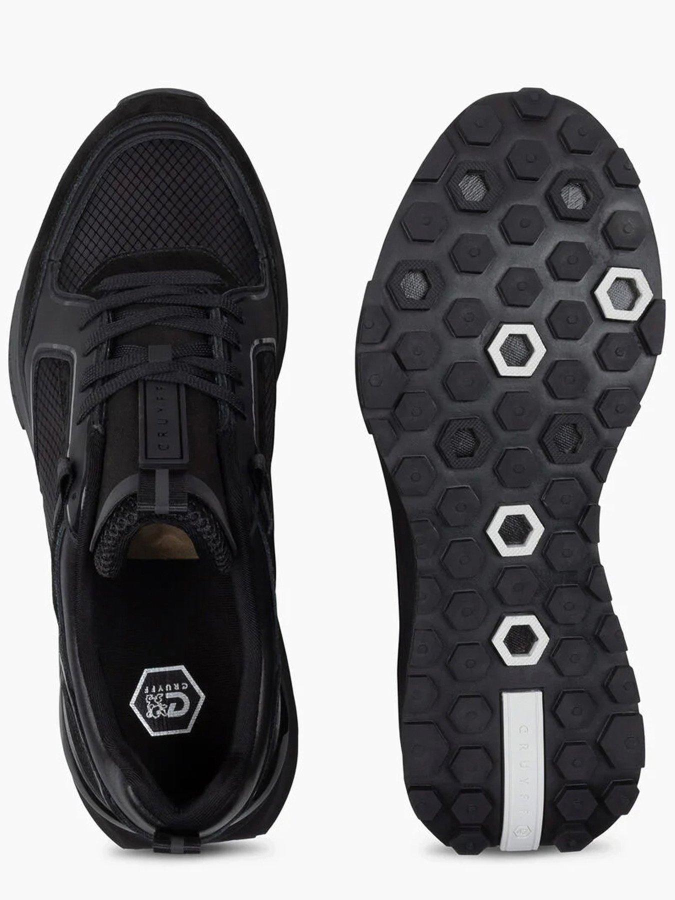 Image 4 of 5 of CRUYFF Rayado Trainers - Black