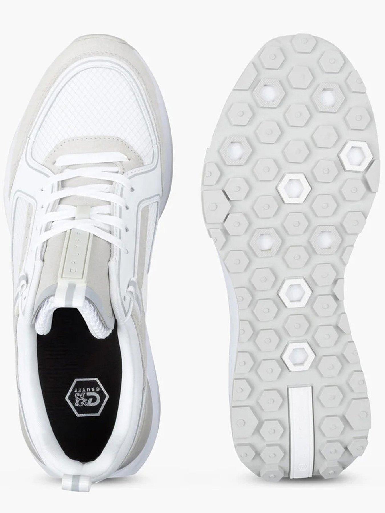 Image 4 of 5 of CRUYFF Rayado Trainers - White