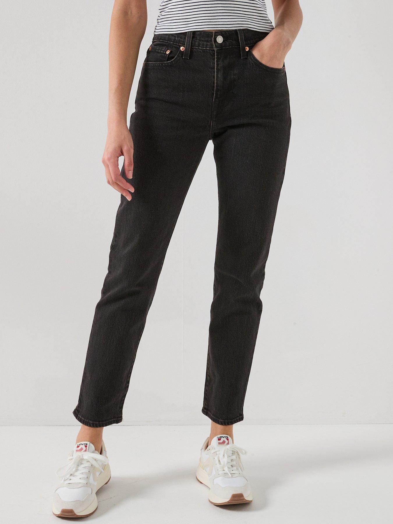 Levi's Wedgie Slim Jeans - Black