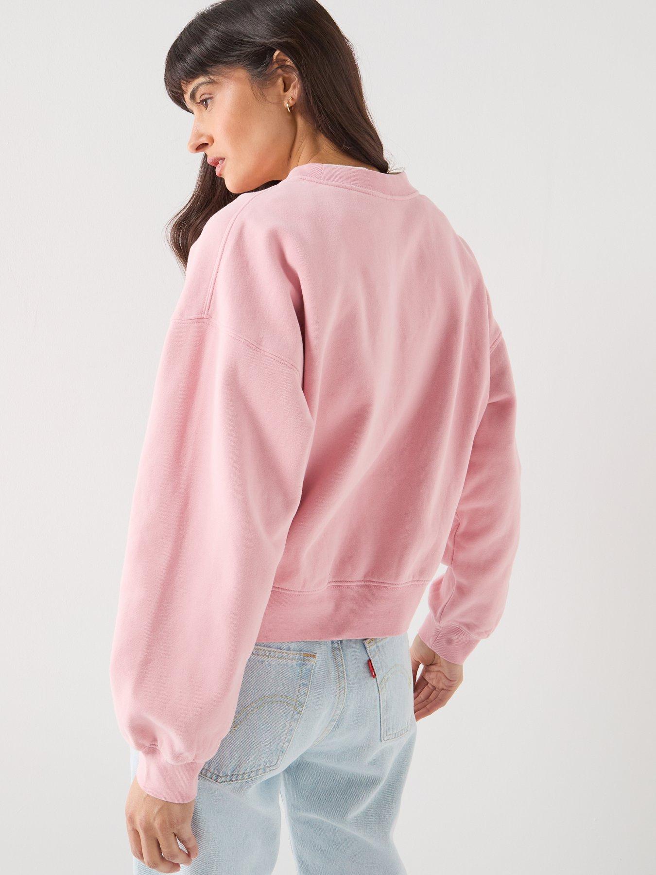 Image 2 of 5 of Levi's Graphic Vintage Boxy Crewneck - Pink