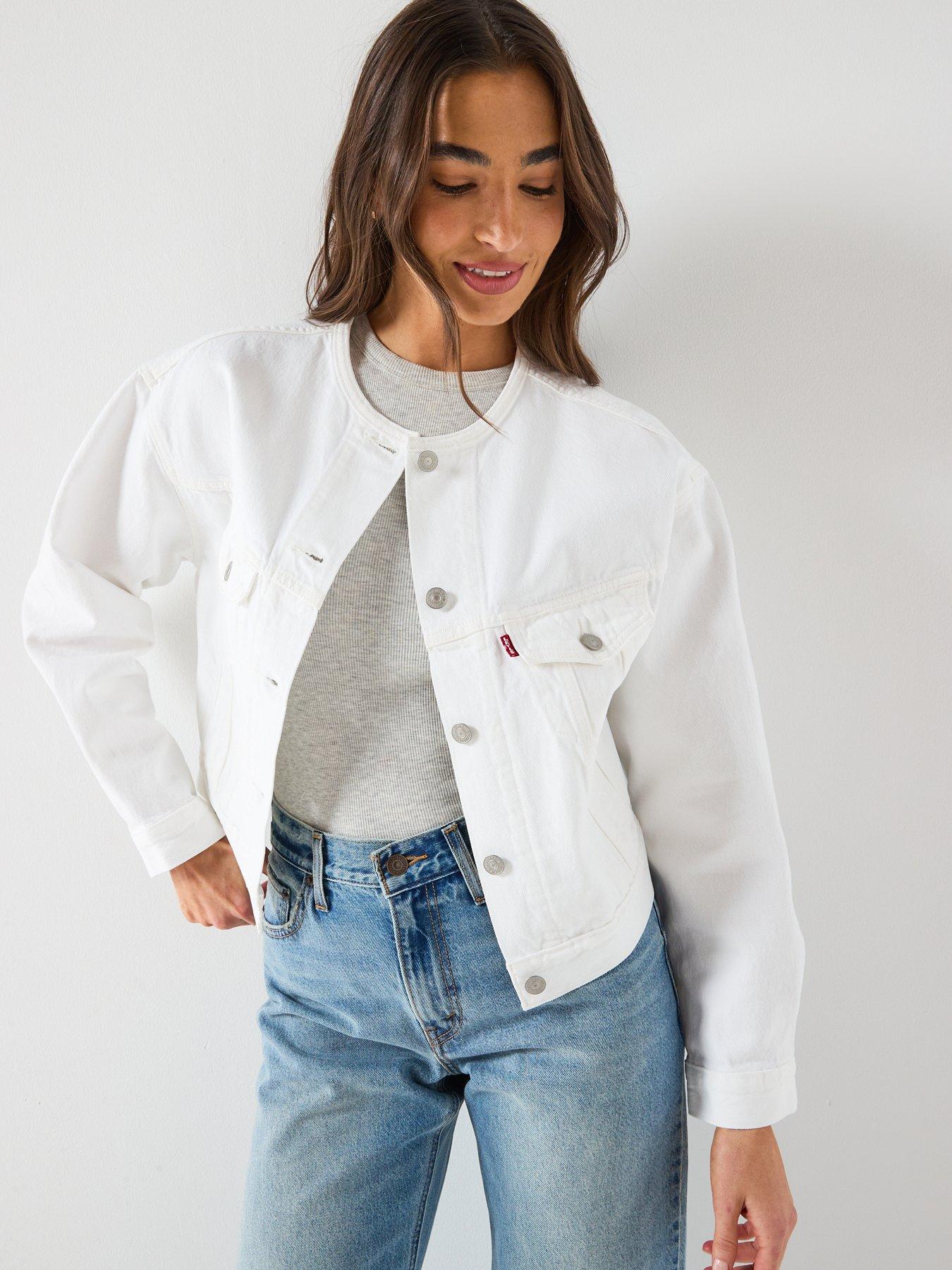 Image 6 of 6 of Levi's Collarless Shrunken 90s Trucker