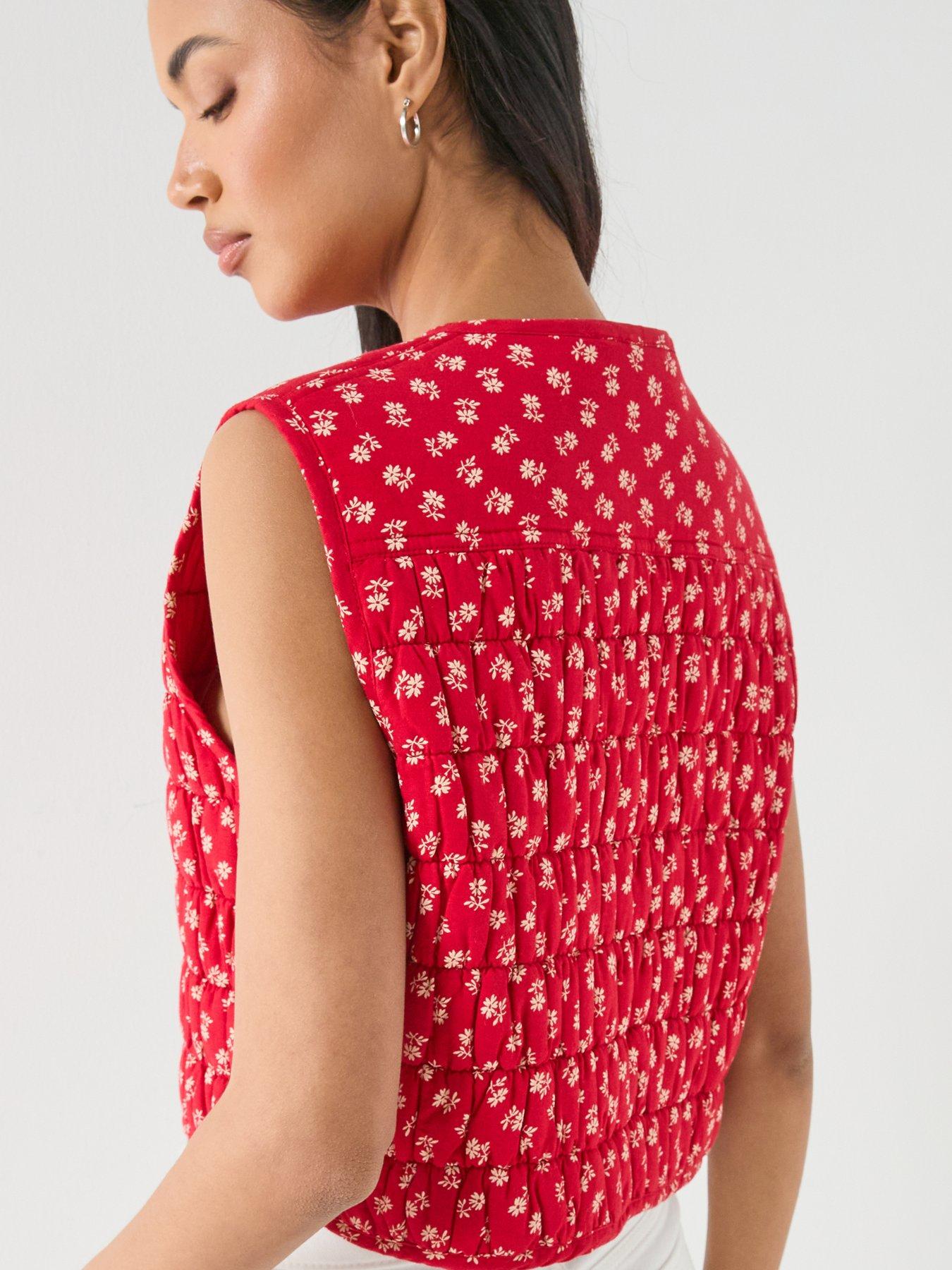 Image 5 of 6 of Levi's Rue Liner Vest - Red