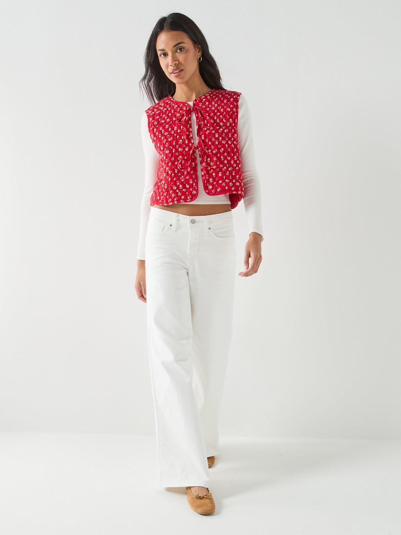 Image 6 of 6 of Levi's Rue Liner Vest - Red