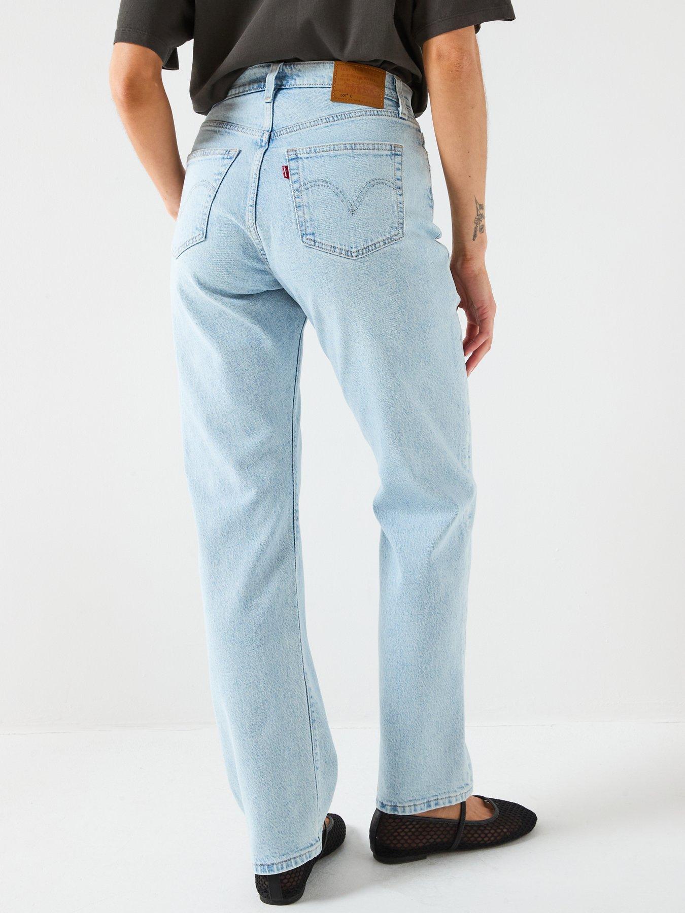 Image 2 of 6 of Levi's 501 Curve Lightweight Jeans - Blue