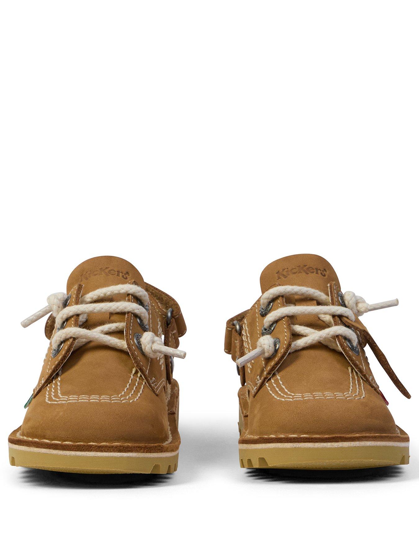 Image 2 of 7 of Kickers Kick Mule Nubuck Clog - Tan