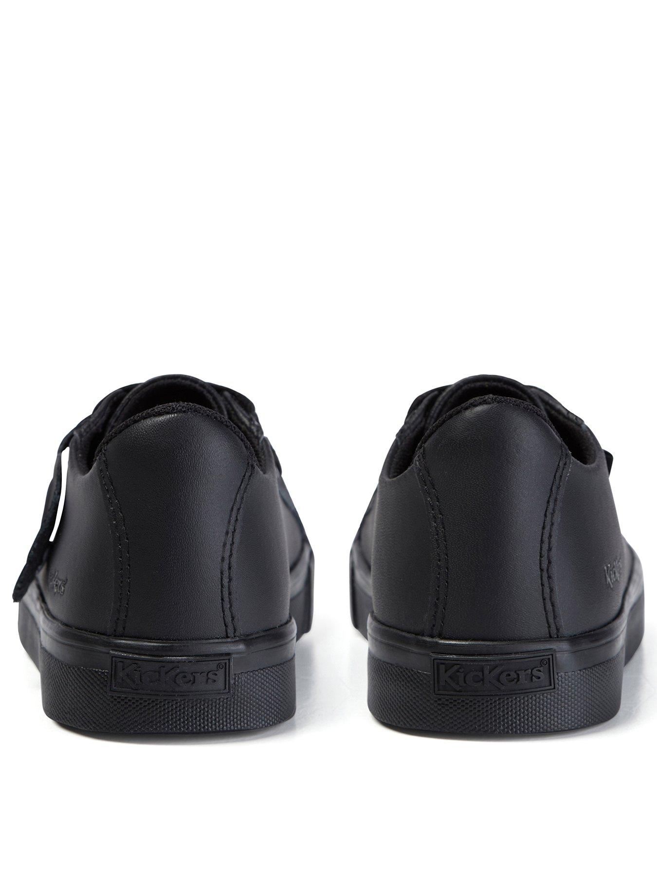 Image 3 of 6 of Kickers Junior Tovni Leather Lace-up Shoe - Black