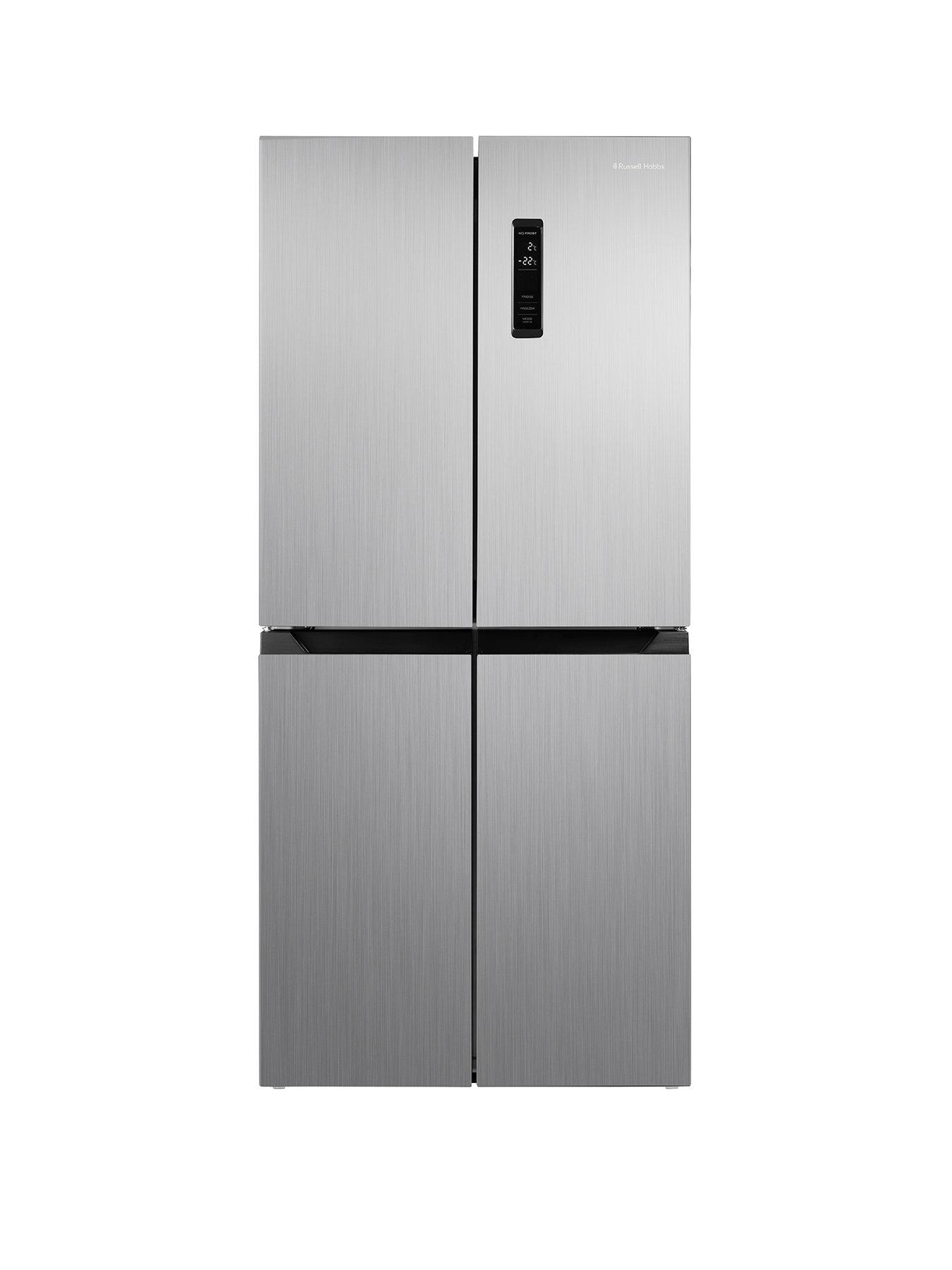 Russell Hobbs RH180A4FF802E1SS 50/50 Split 4 Door Total No Frost Fridge Freezer in Stainless Steel
