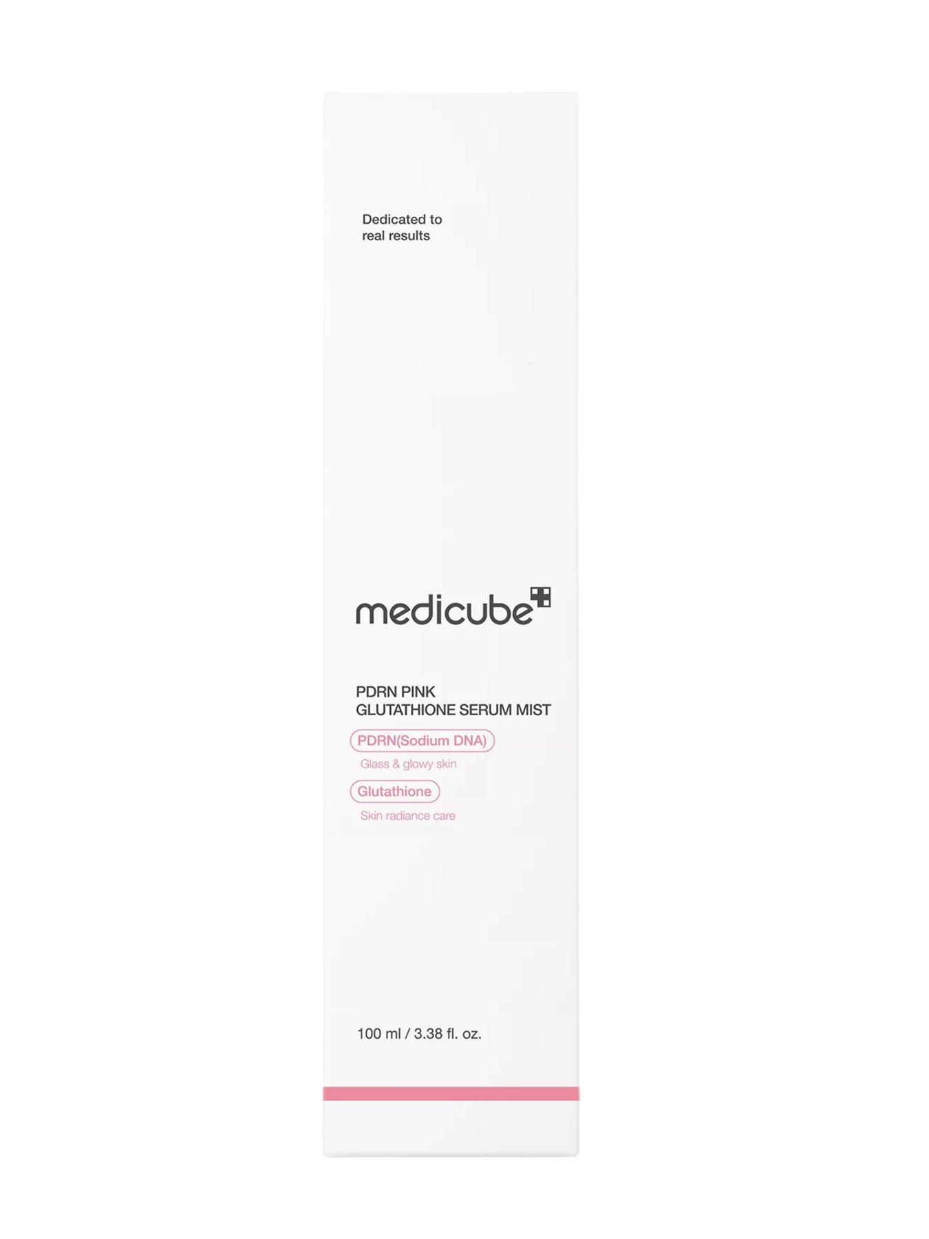 medicube pdrn pink glutathione serum mist 100ml paula's choice 25 vitamin gltathione leaving your skin looking Size:5G